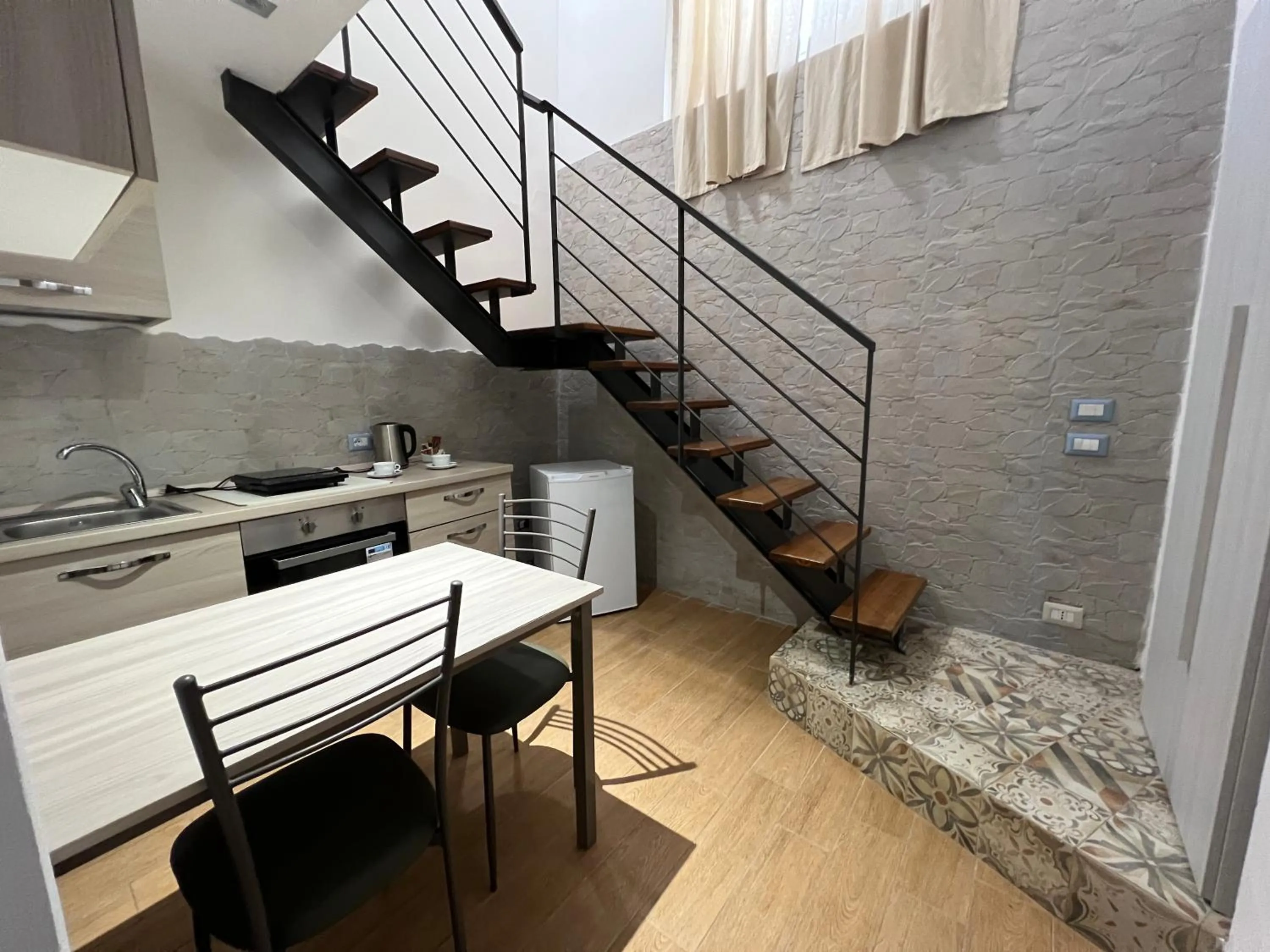 Kitchen or kitchenette in Hotel Ortigia Royal Suite