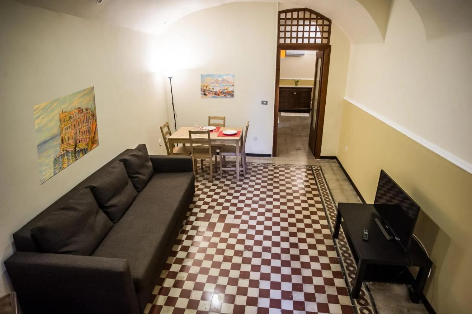 Communal lounge/ TV room in Casa Vacanze Amedeo