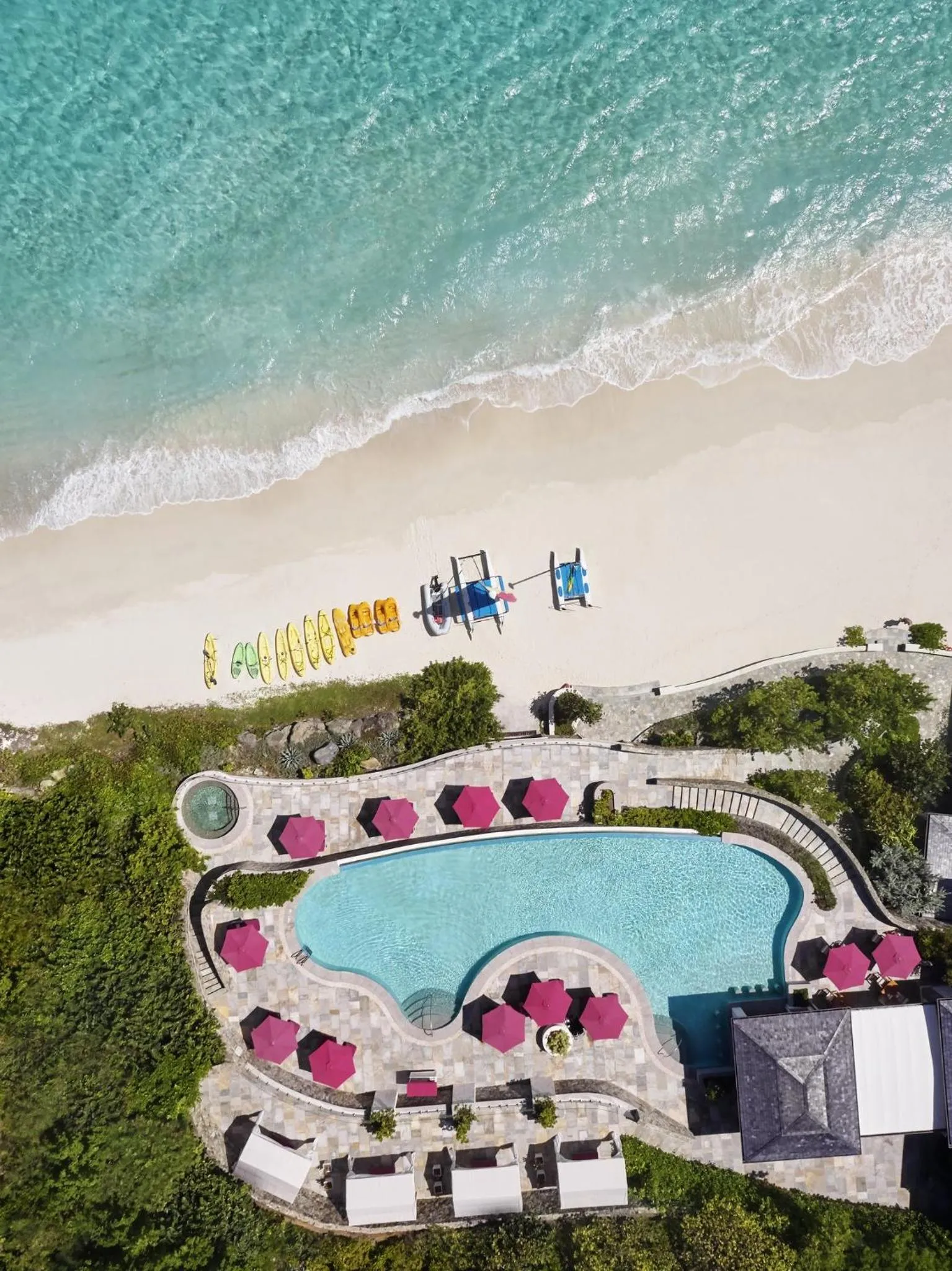 Beach in Mandarin Oriental, Canouan