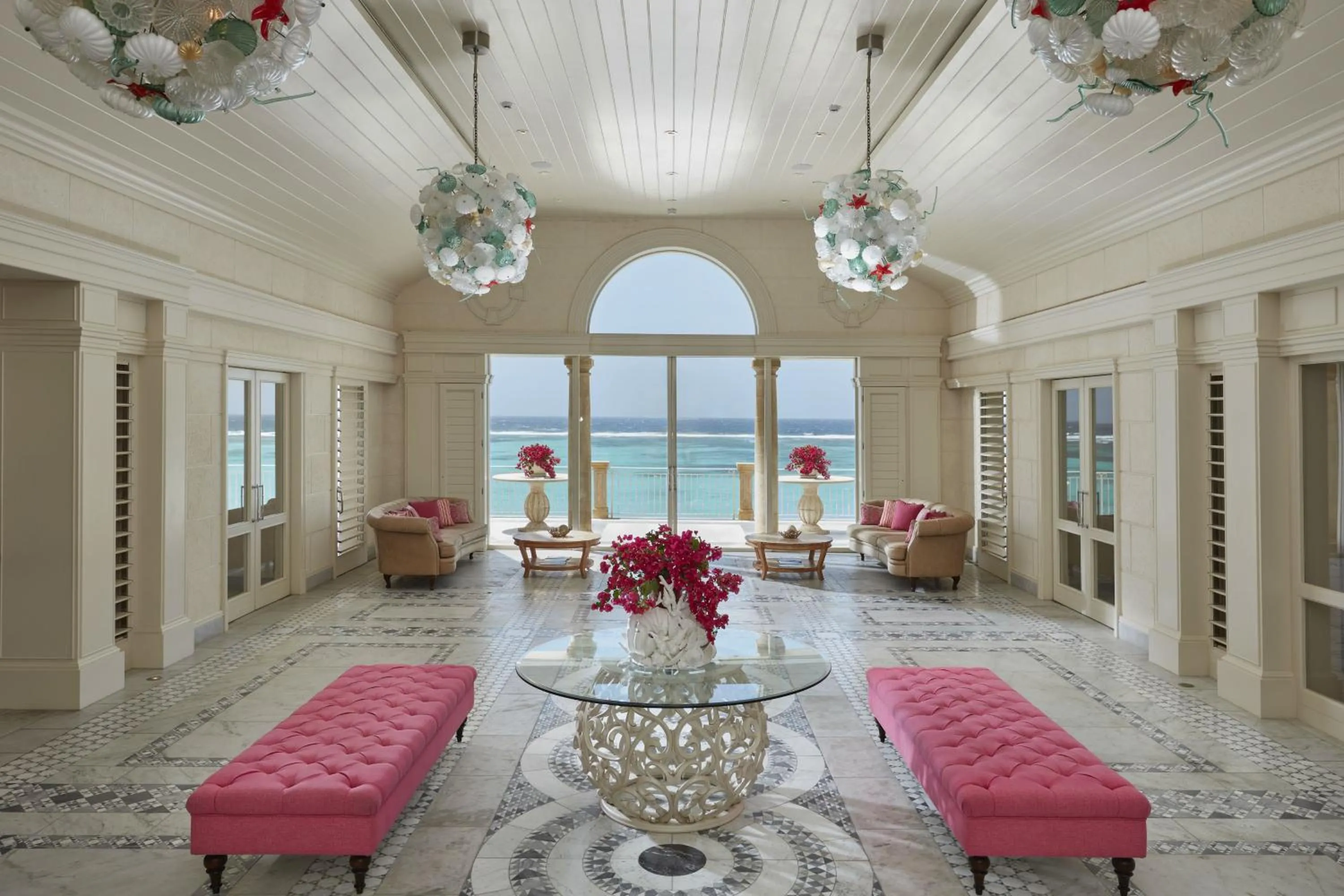 Decorative detail in Mandarin Oriental, Canouan