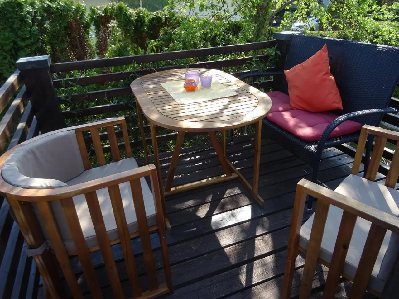 Balcony/Terrace in Wohlfühlhaus Immenstaad