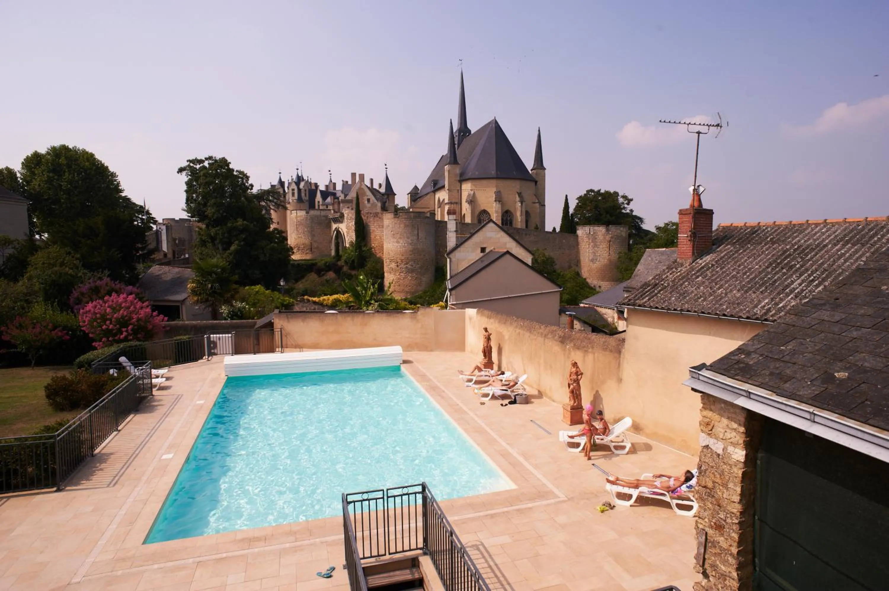 Swimming pool in Hotel Spa Le Relais Du Bellay