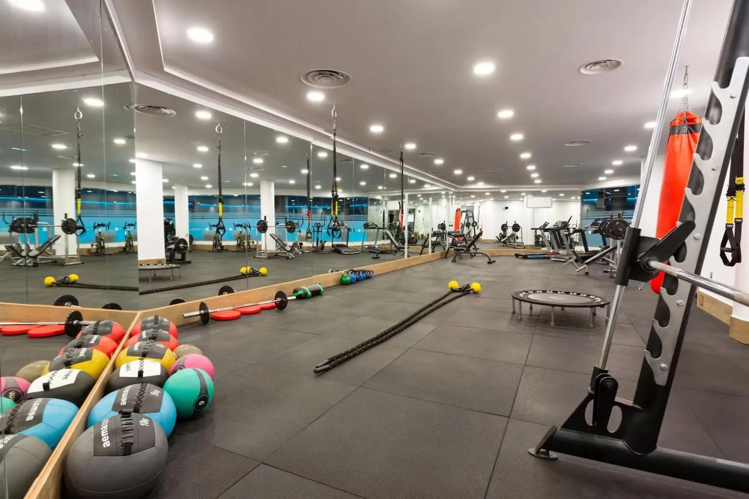 Fitness centre/facilities in Hotel Oh Nice Caledonia