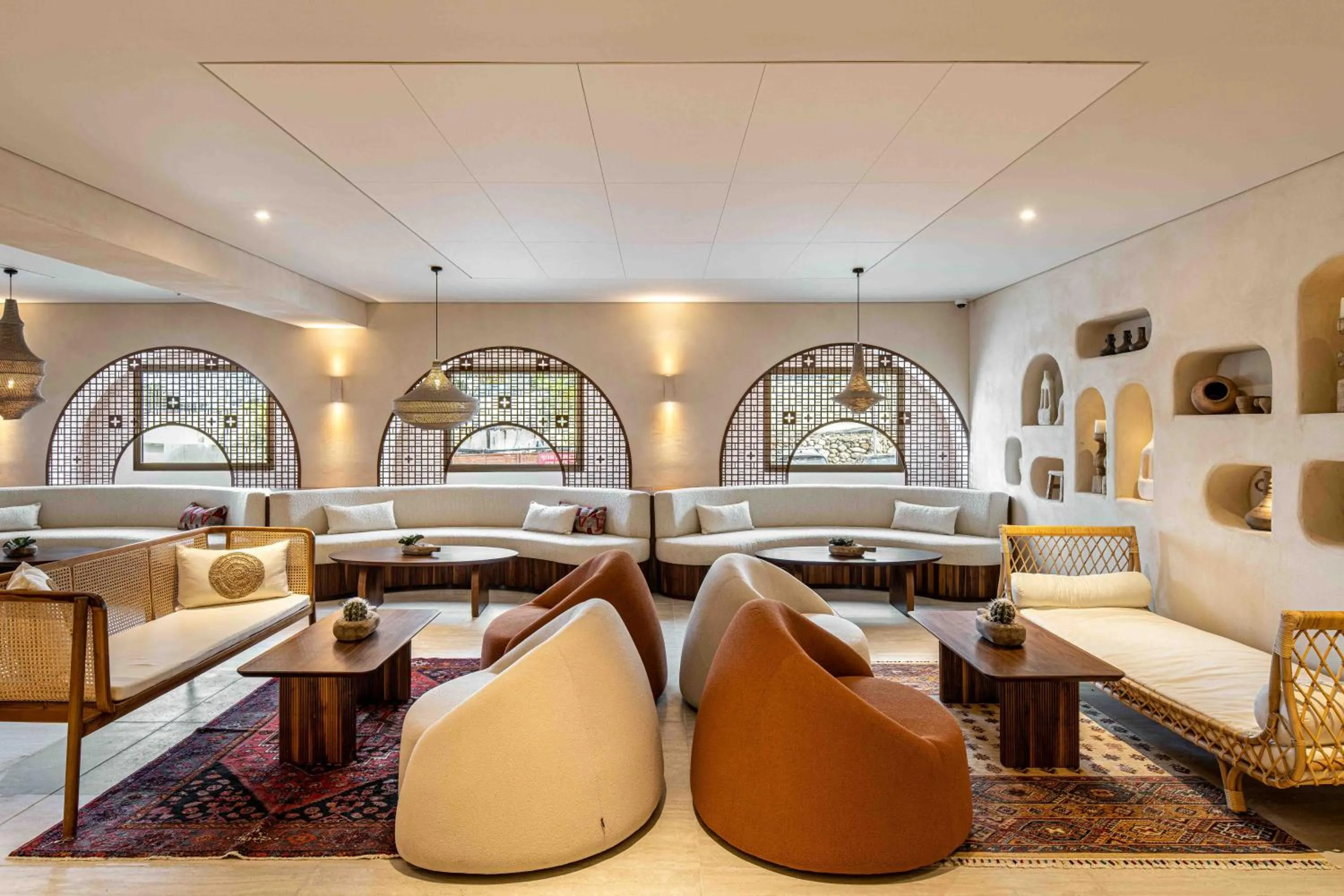 Seating area in Oasis Spa Club Dead Sea Hotel - 18 years Plus