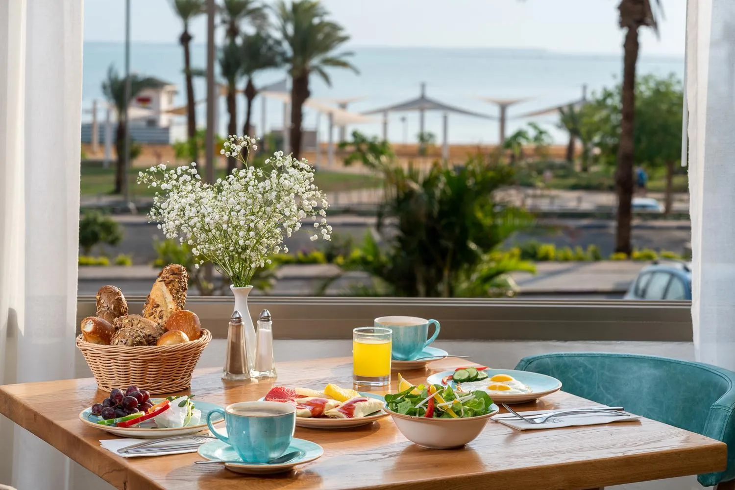 Dining area in Oasis Spa Club Dead Sea Hotel - 18 years Plus