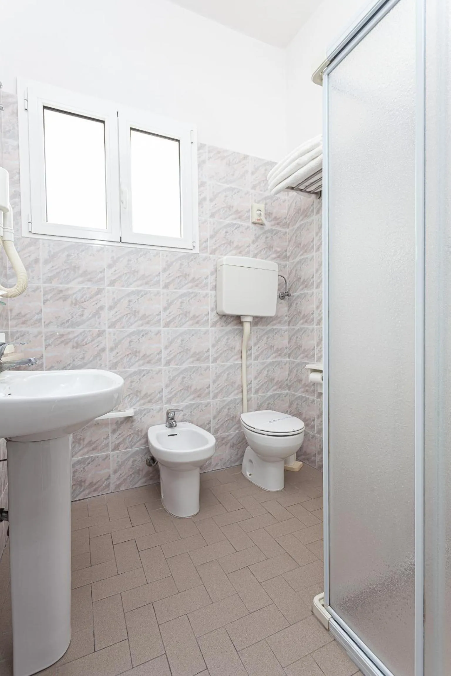 Bathroom in Hotel Belturismo