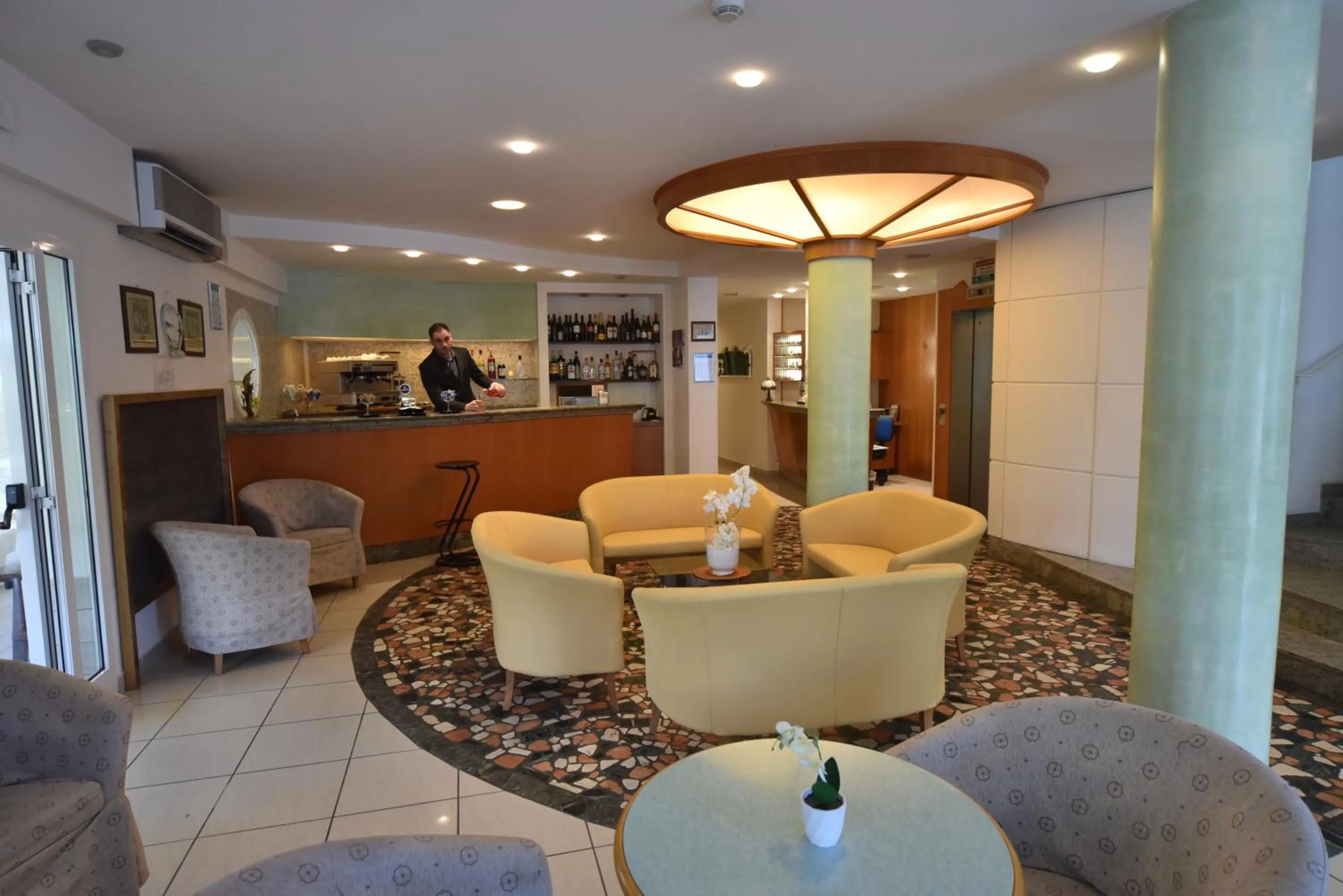 Lounge or bar in Hotel Marina