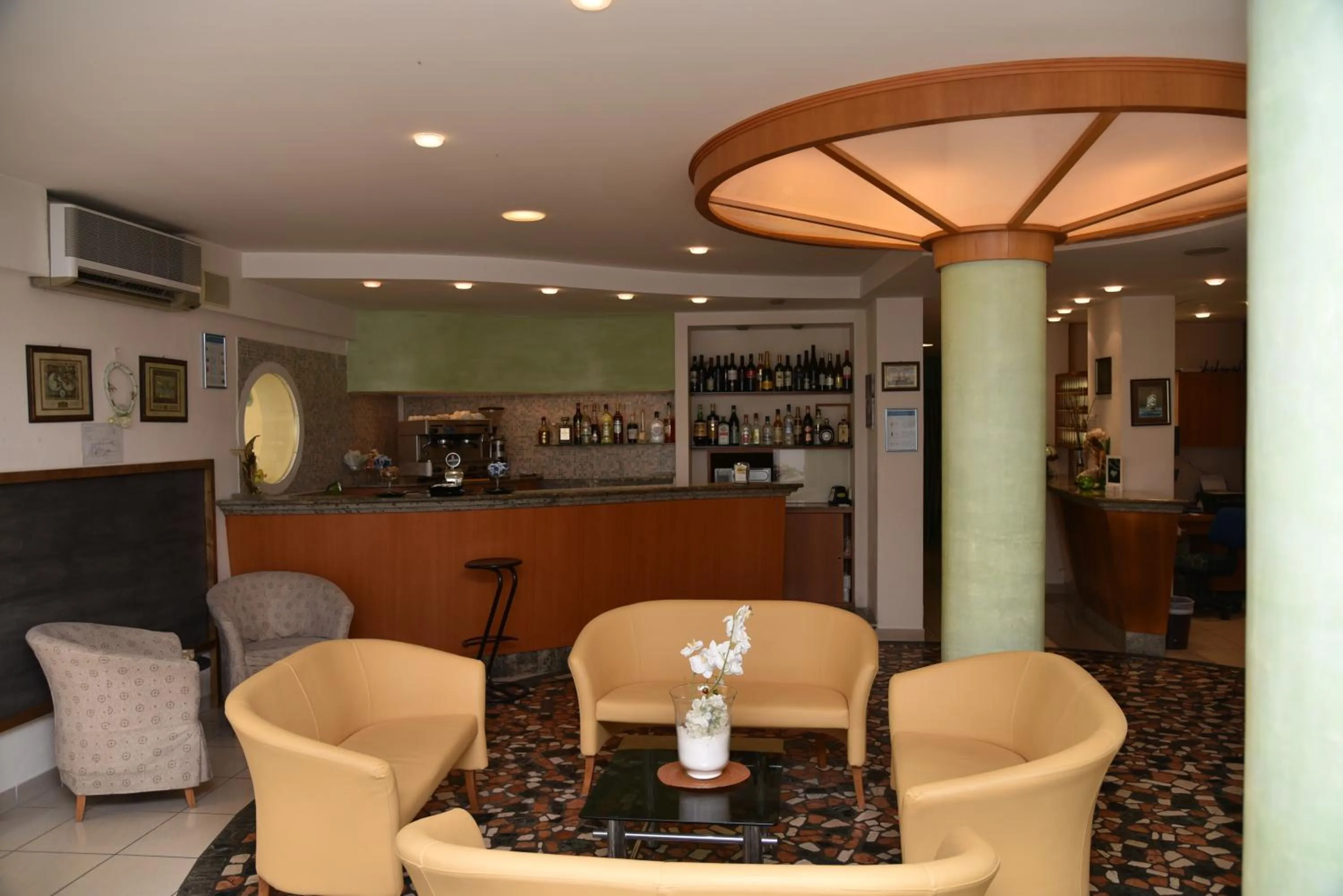 Lobby or reception in Hotel Marina