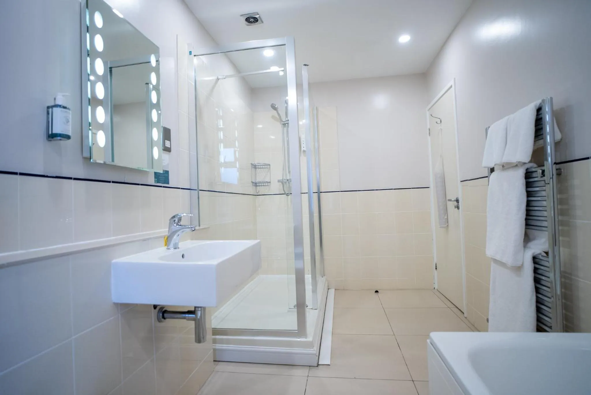 Shower in County Hotel