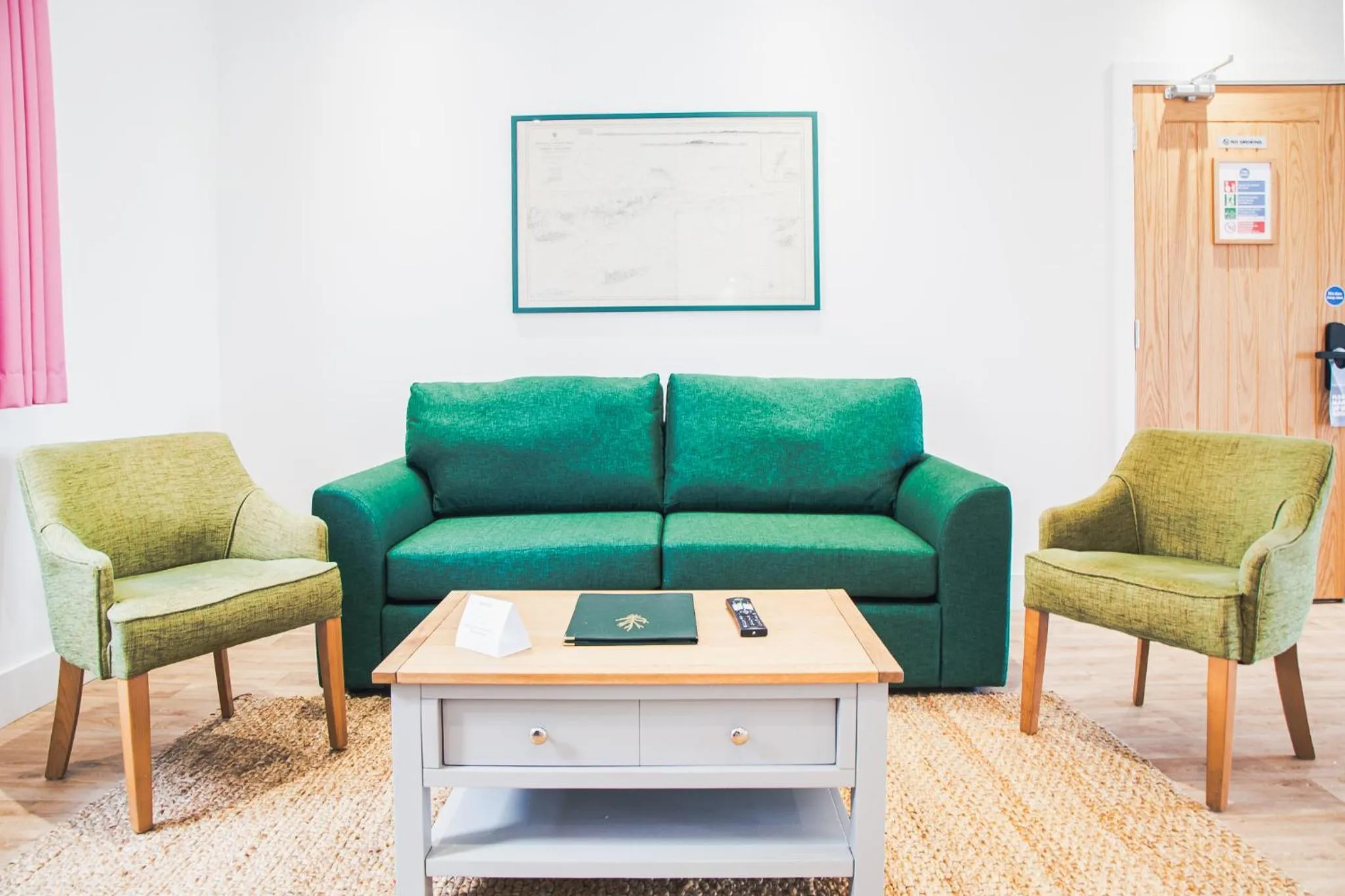 Living room in County Hotel