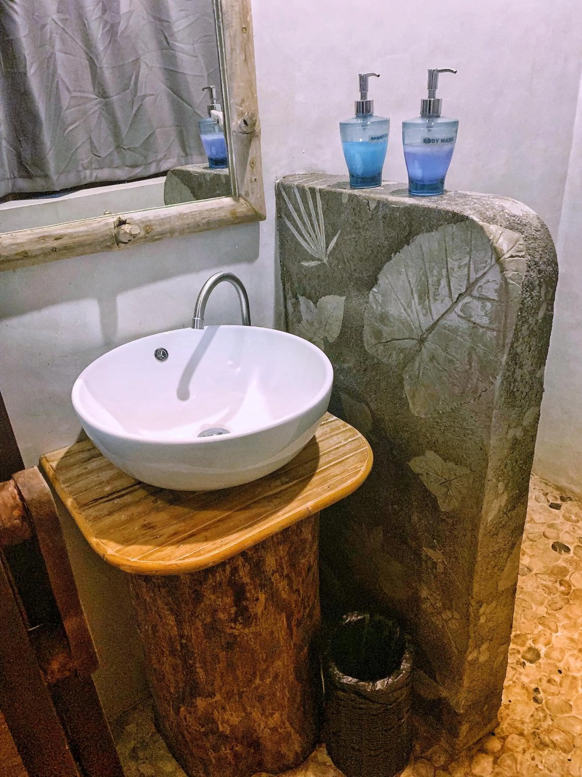 Shower in Buko Beach Resort