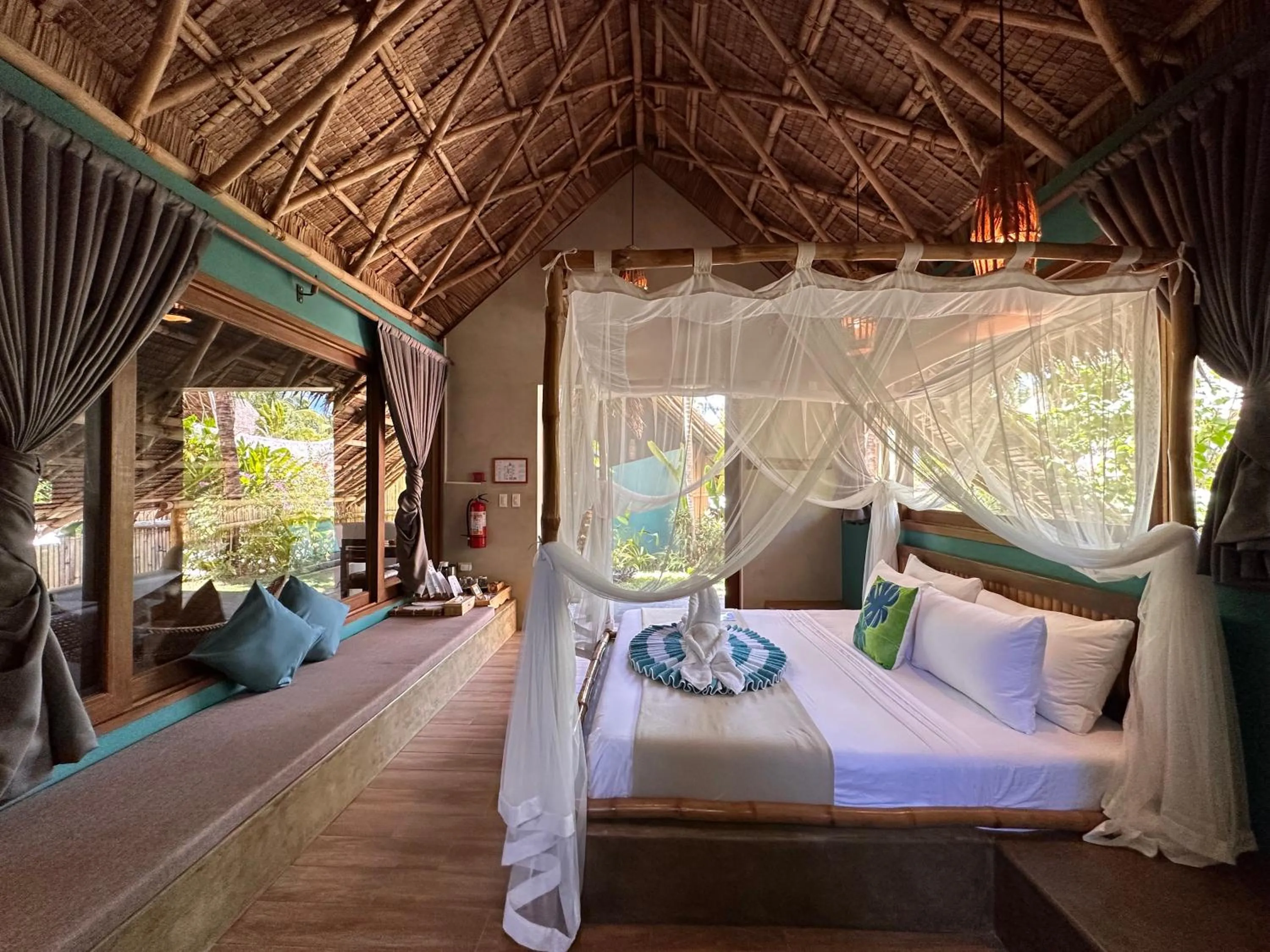 Bed in Buko Beach Resort