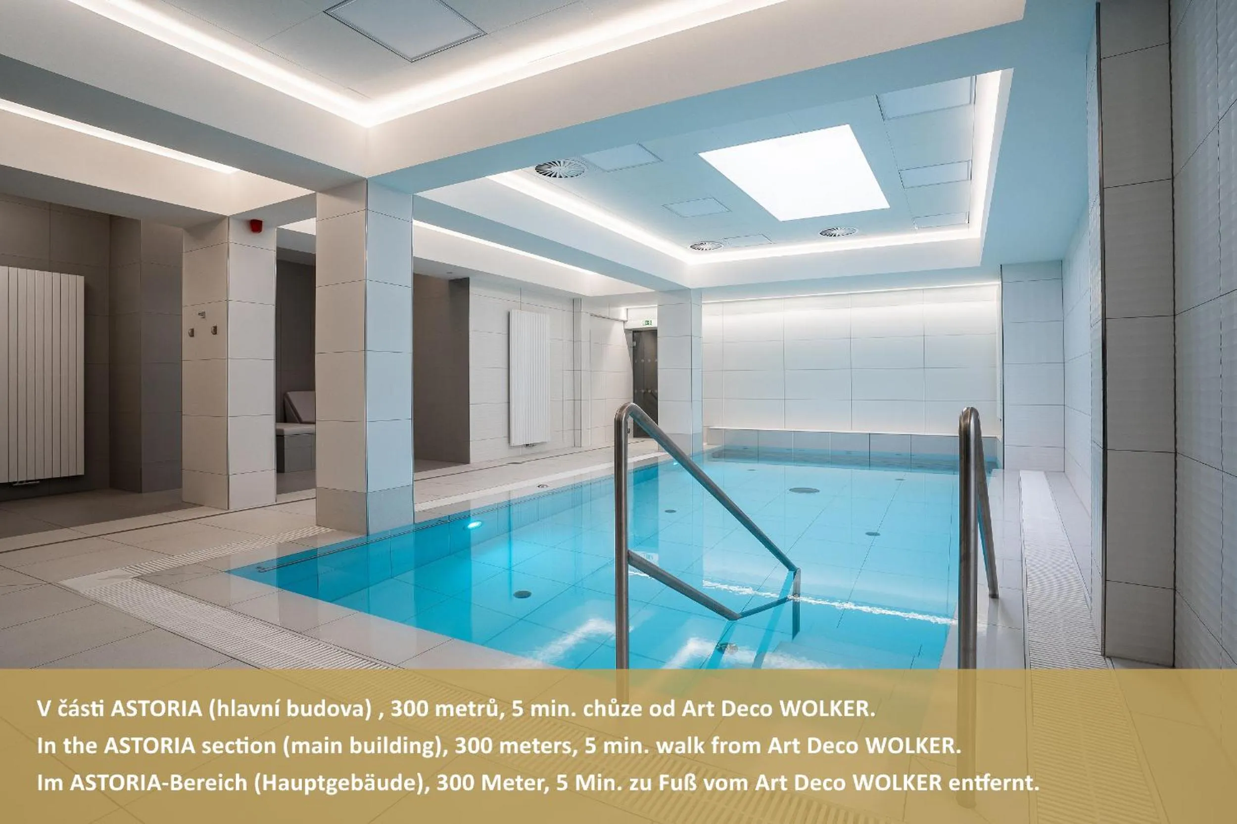 Sauna in Art Deco WOLKER by ASTORIA Hotel & Medical Spa