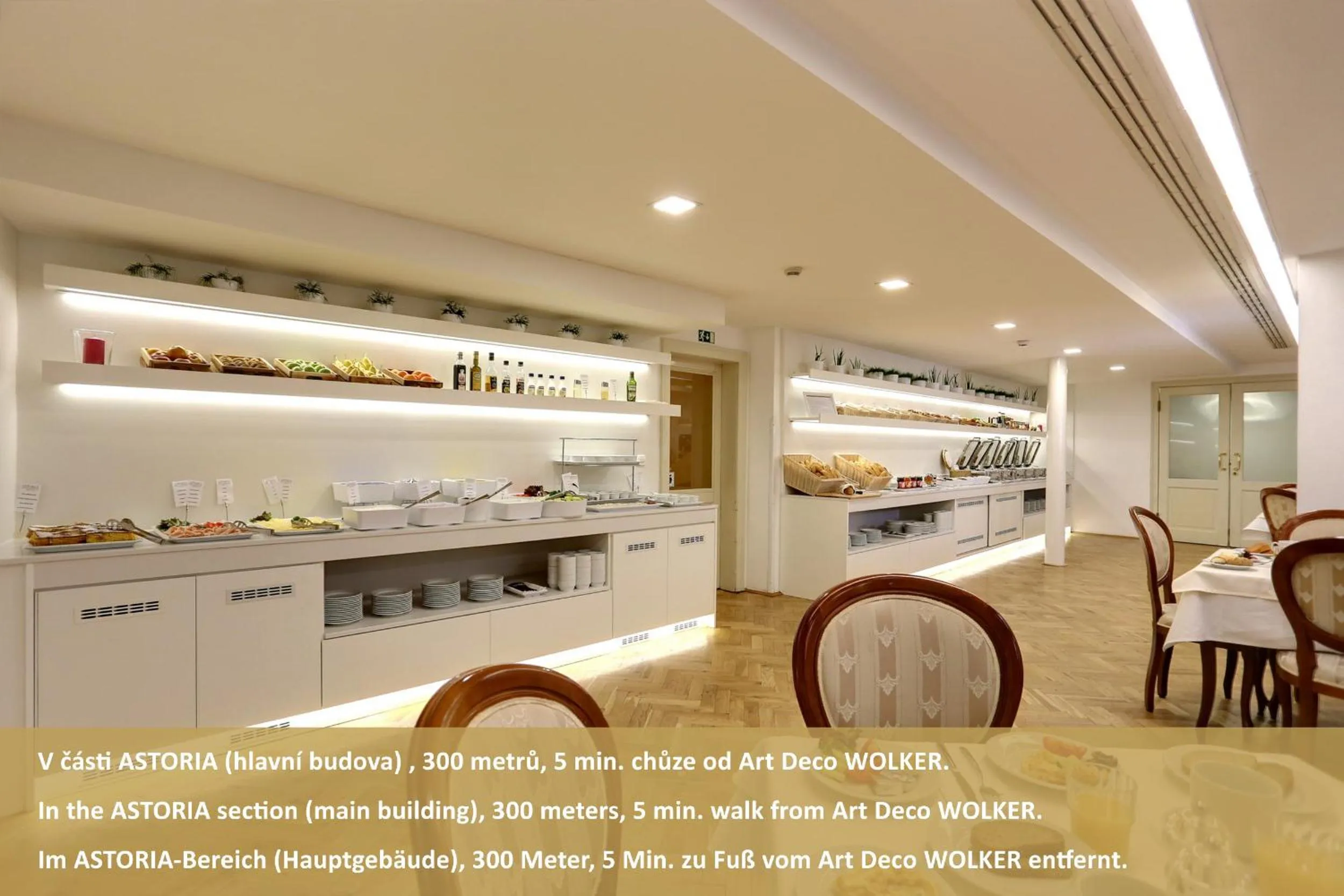 Breakfast in Art Deco WOLKER by ASTORIA Hotel & Medical Spa