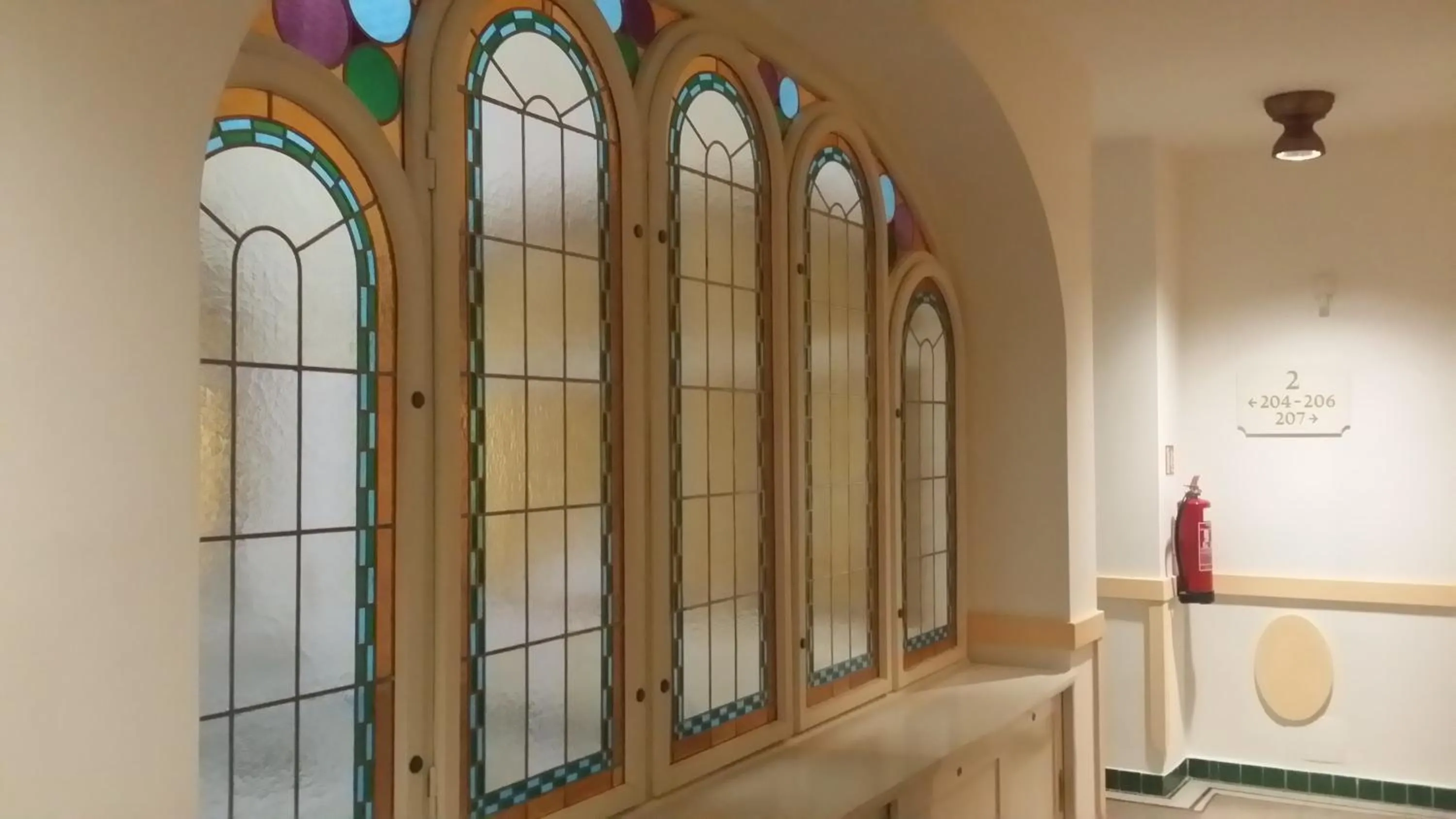 Decorative detail in Art Deco WOLKER by ASTORIA Hotel & Medical Spa