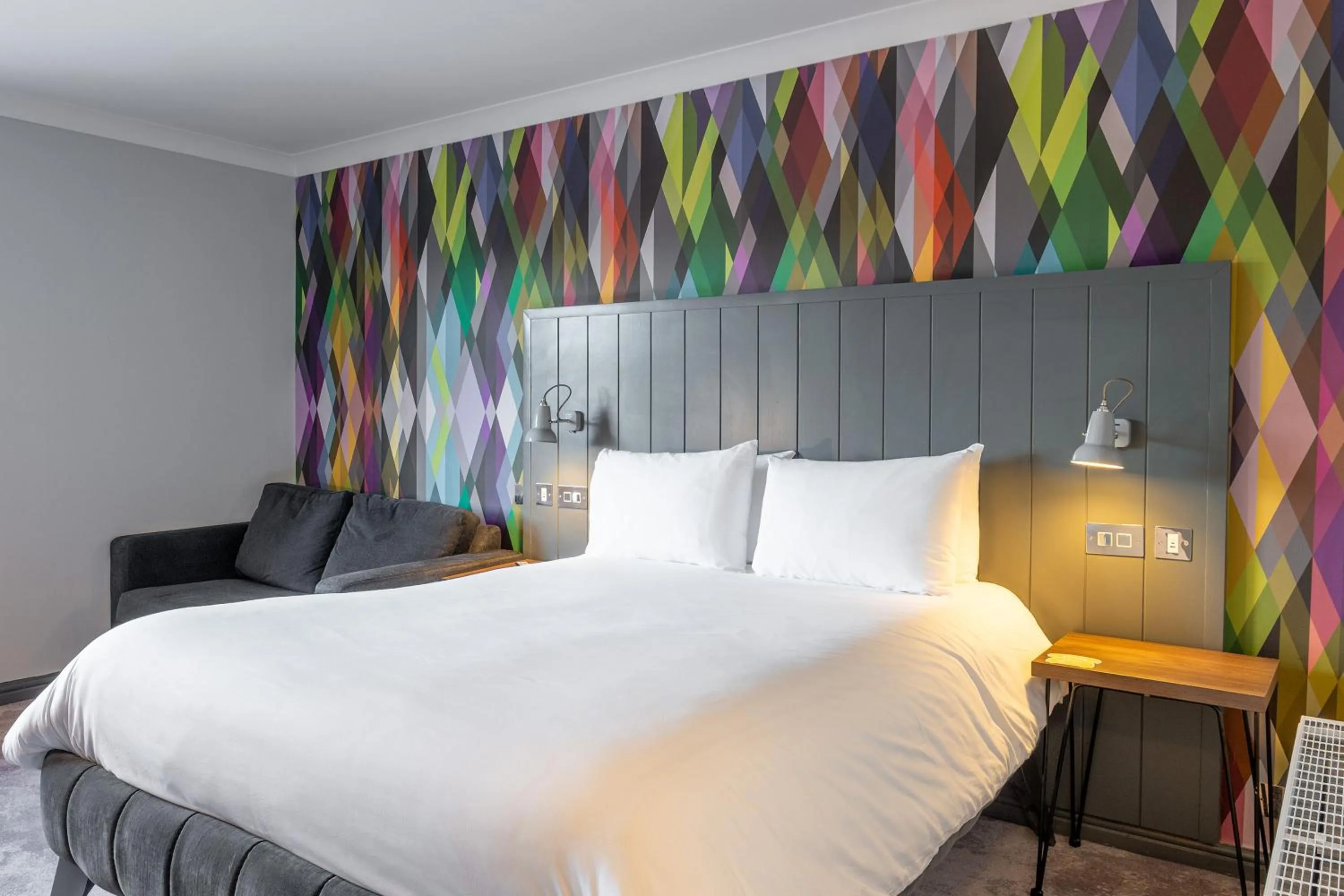 Bedroom, Bed in Village Hotel Cardiff