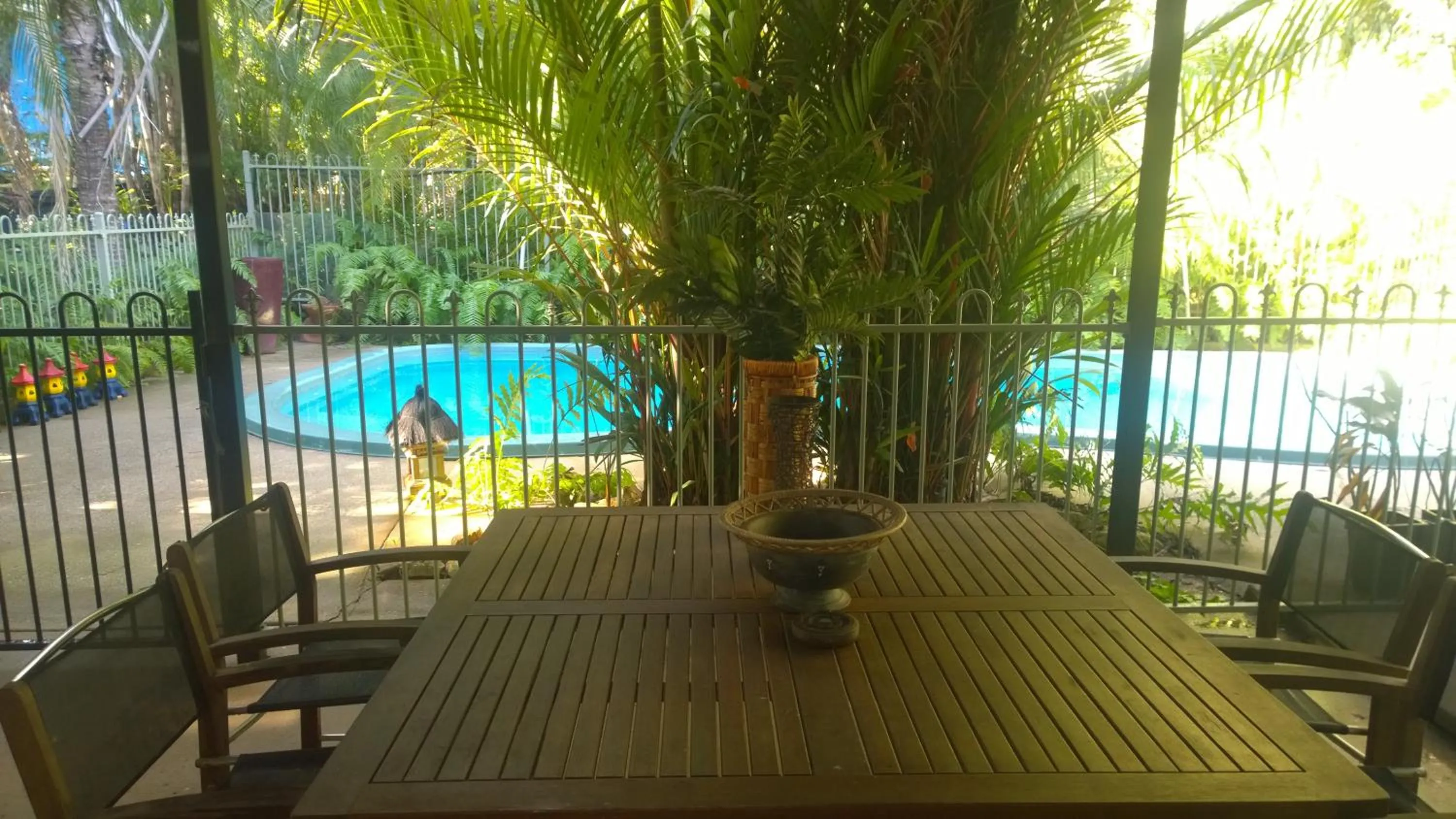 Patio in Palmerston Sunset Retreat