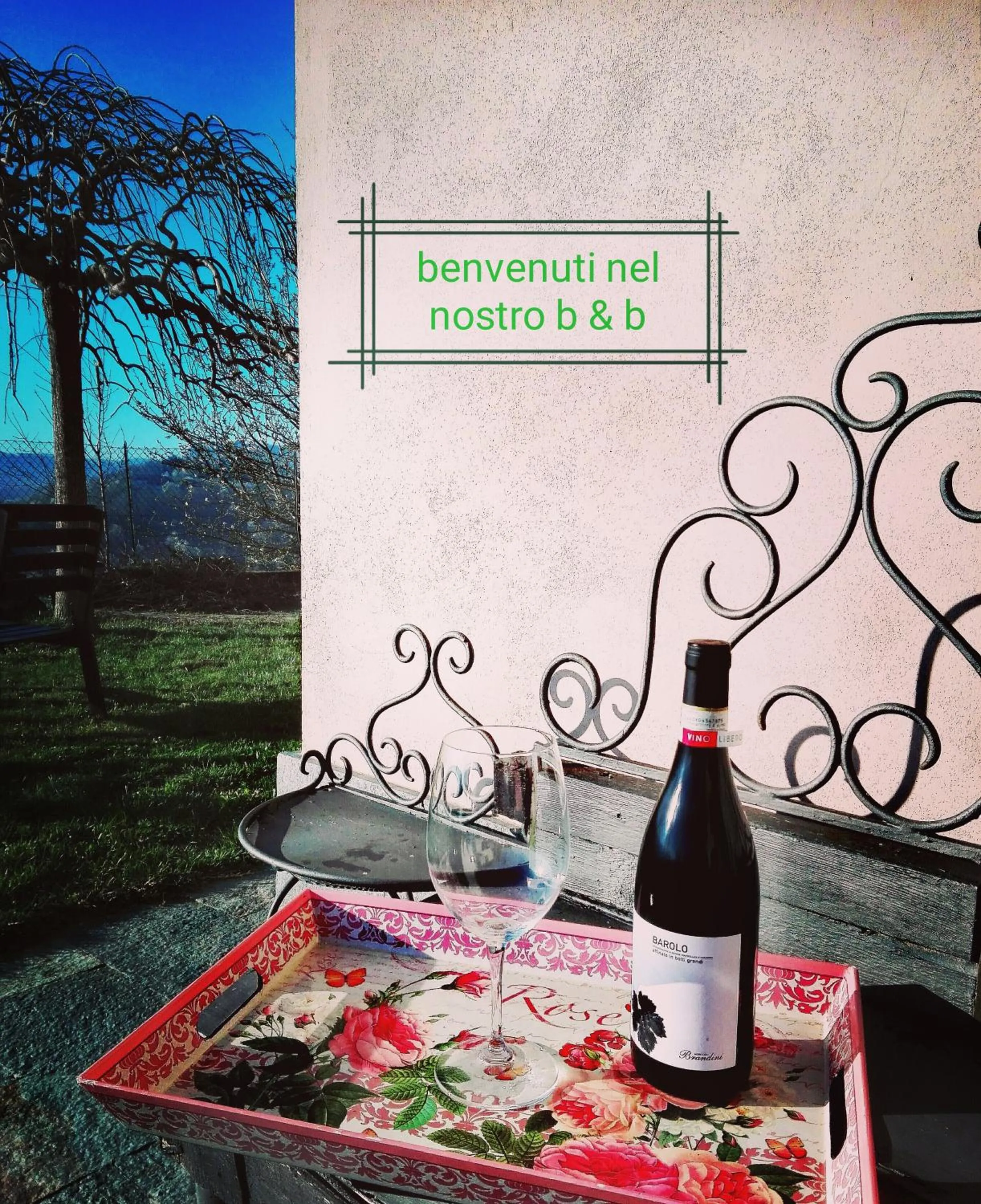 Decorative detail in I Tigli di Altavilla