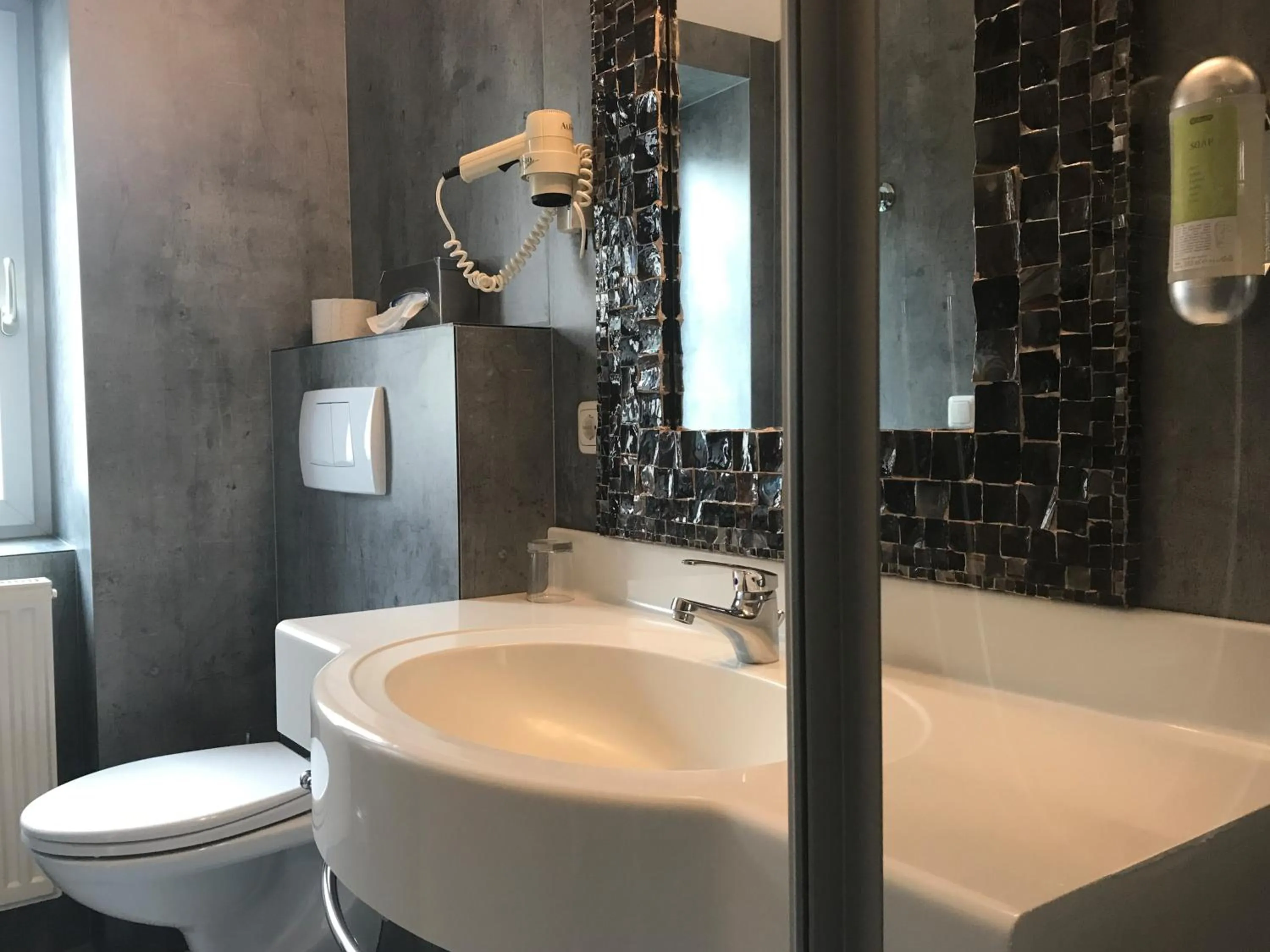 Bathroom in Bergland Hotel - Adults only