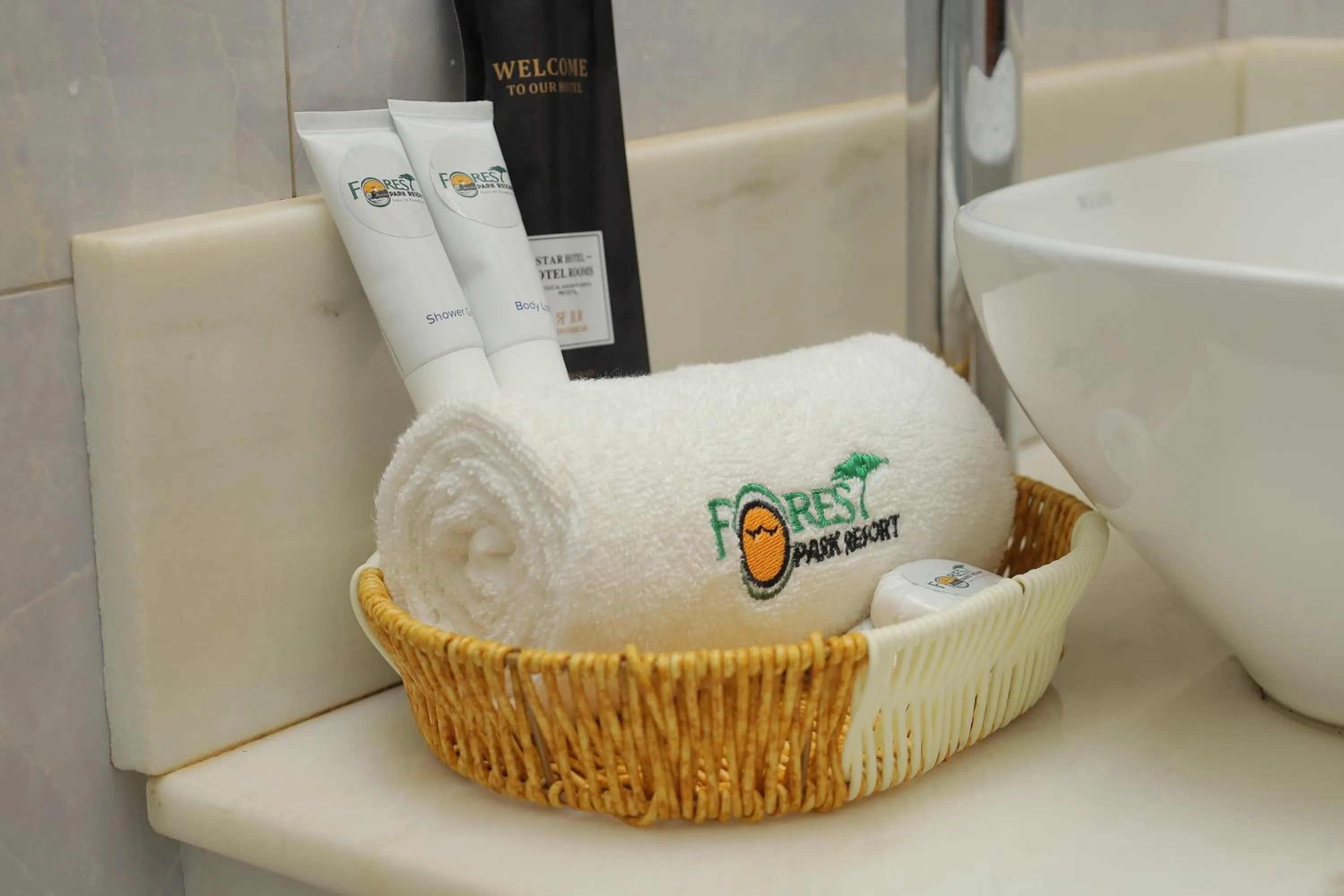 Bathroom in Forest Park Resort