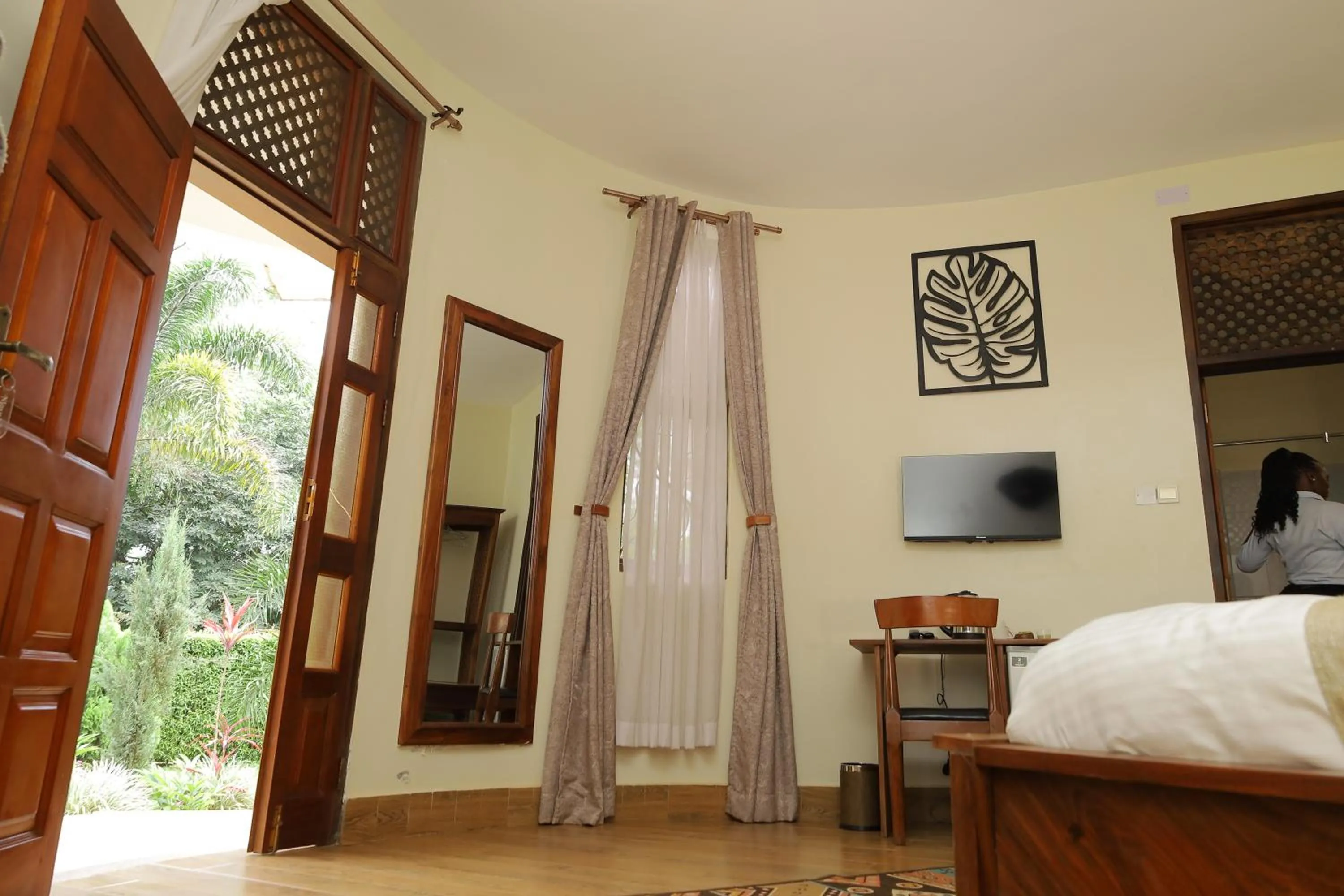 View (from property/room), Bed in Forest Park Resort