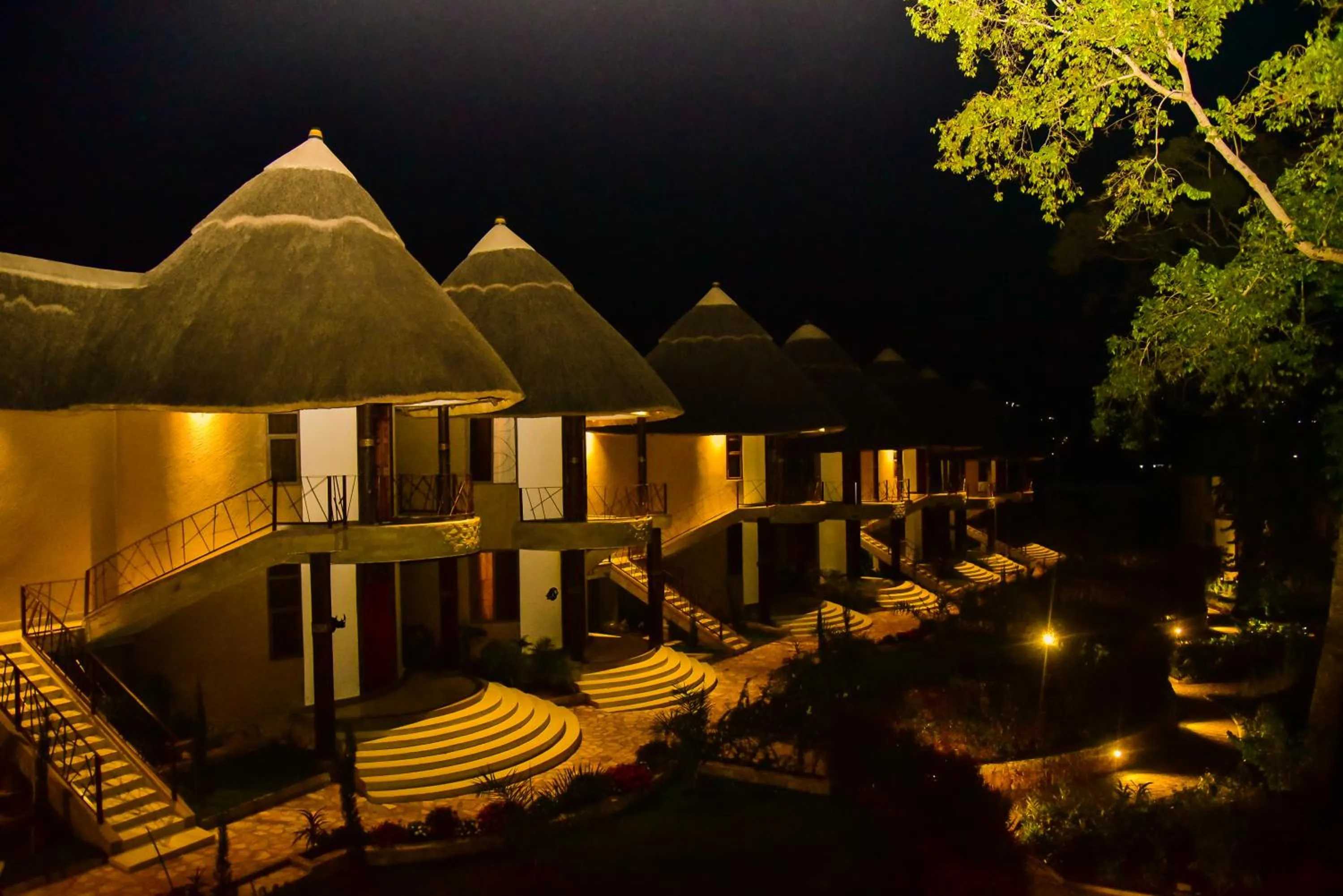 Night in Forest Park Resort