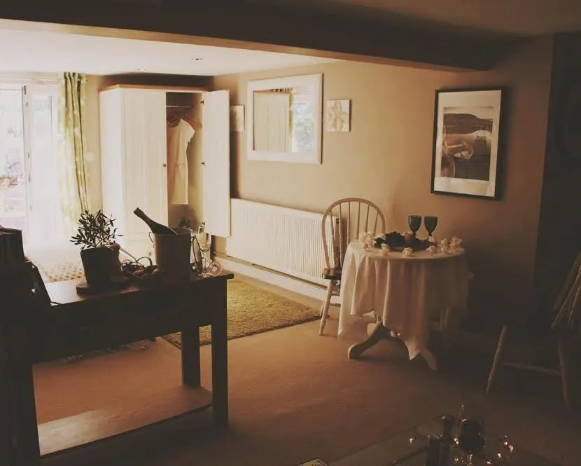 Living room in Glanmor Garden Apartment