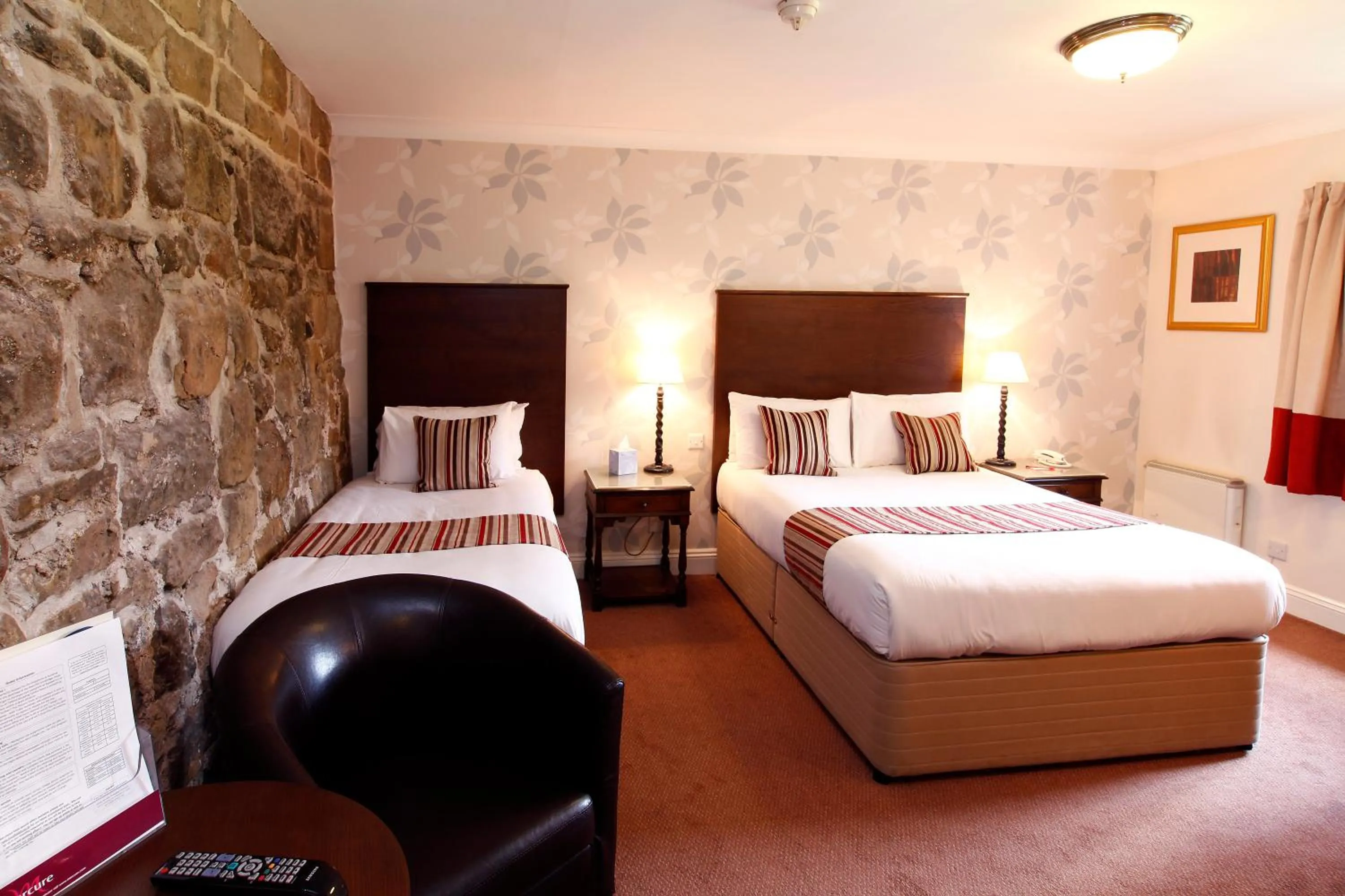 Bed in Mercure Telford Hotel