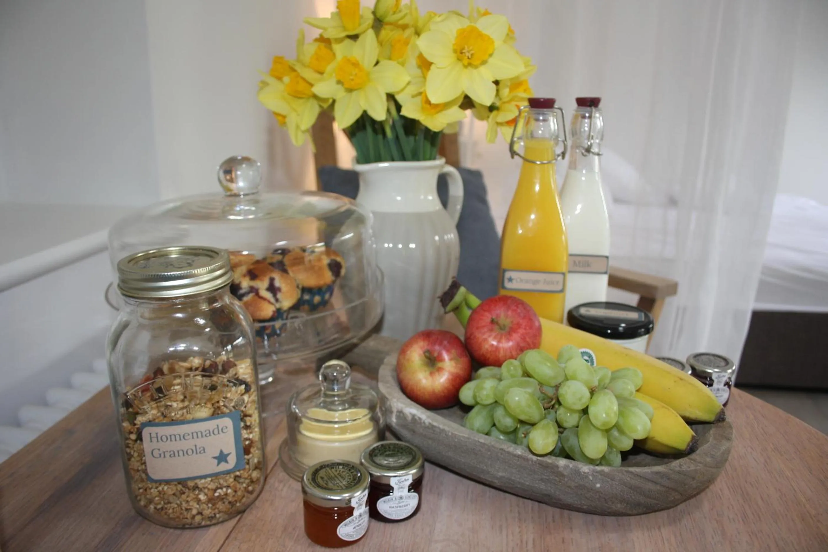 Food close-up in Crafts Hill Barn