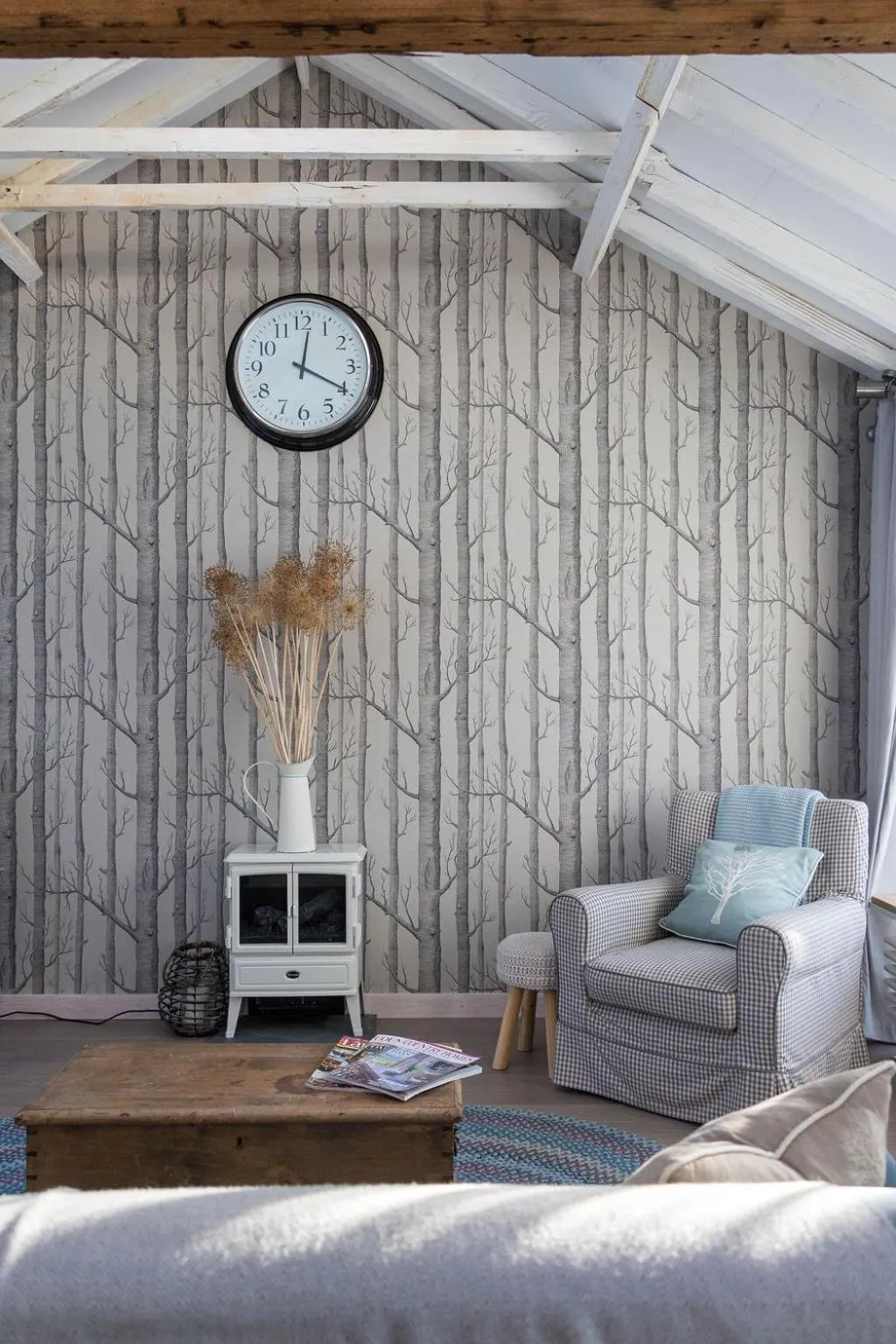 Living room in Crafts Hill Barn