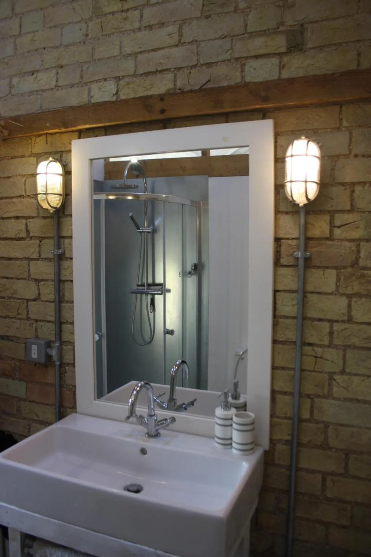 Bathroom in Crafts Hill Barn