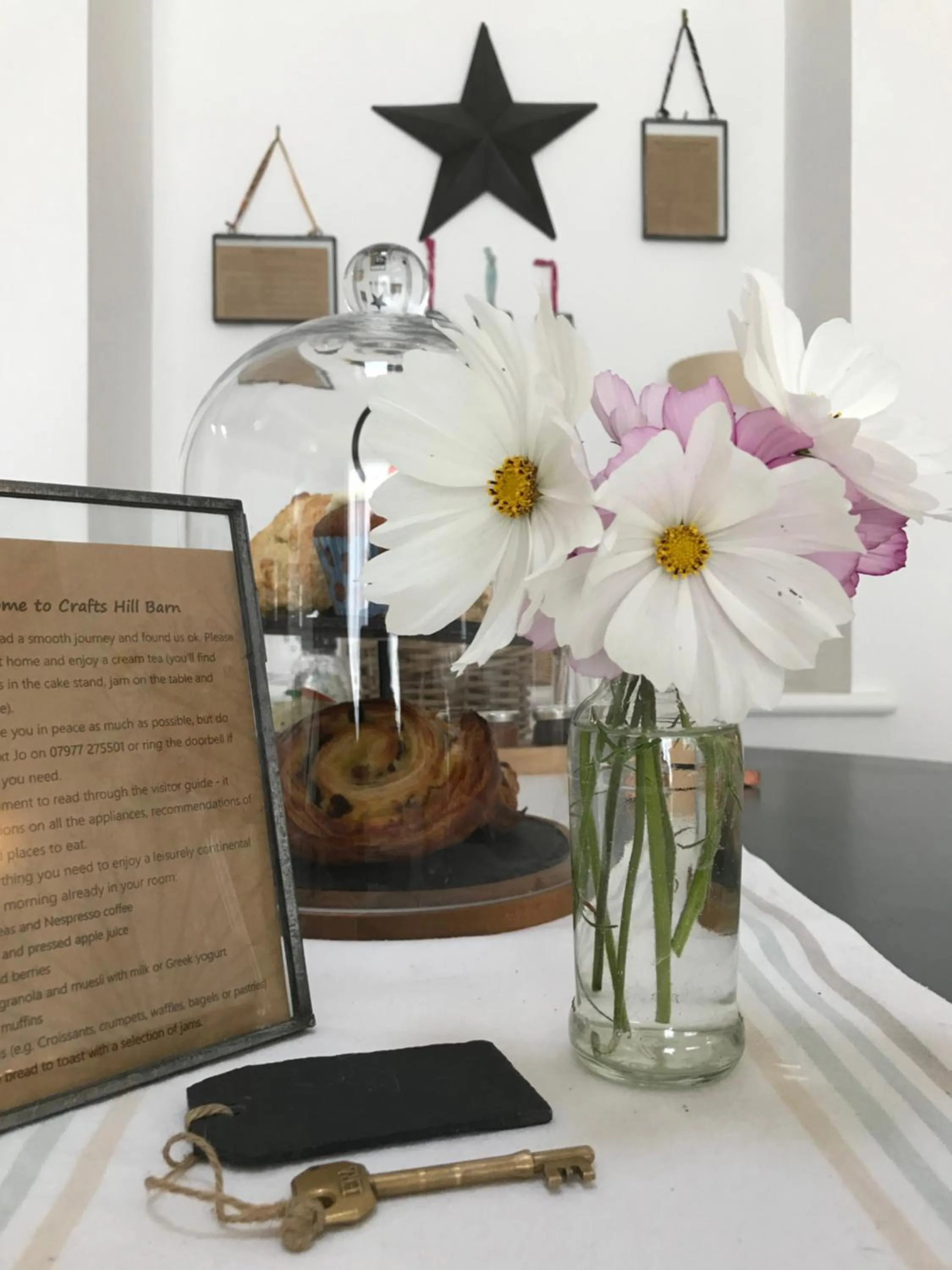 Decorative detail in Crafts Hill Barn