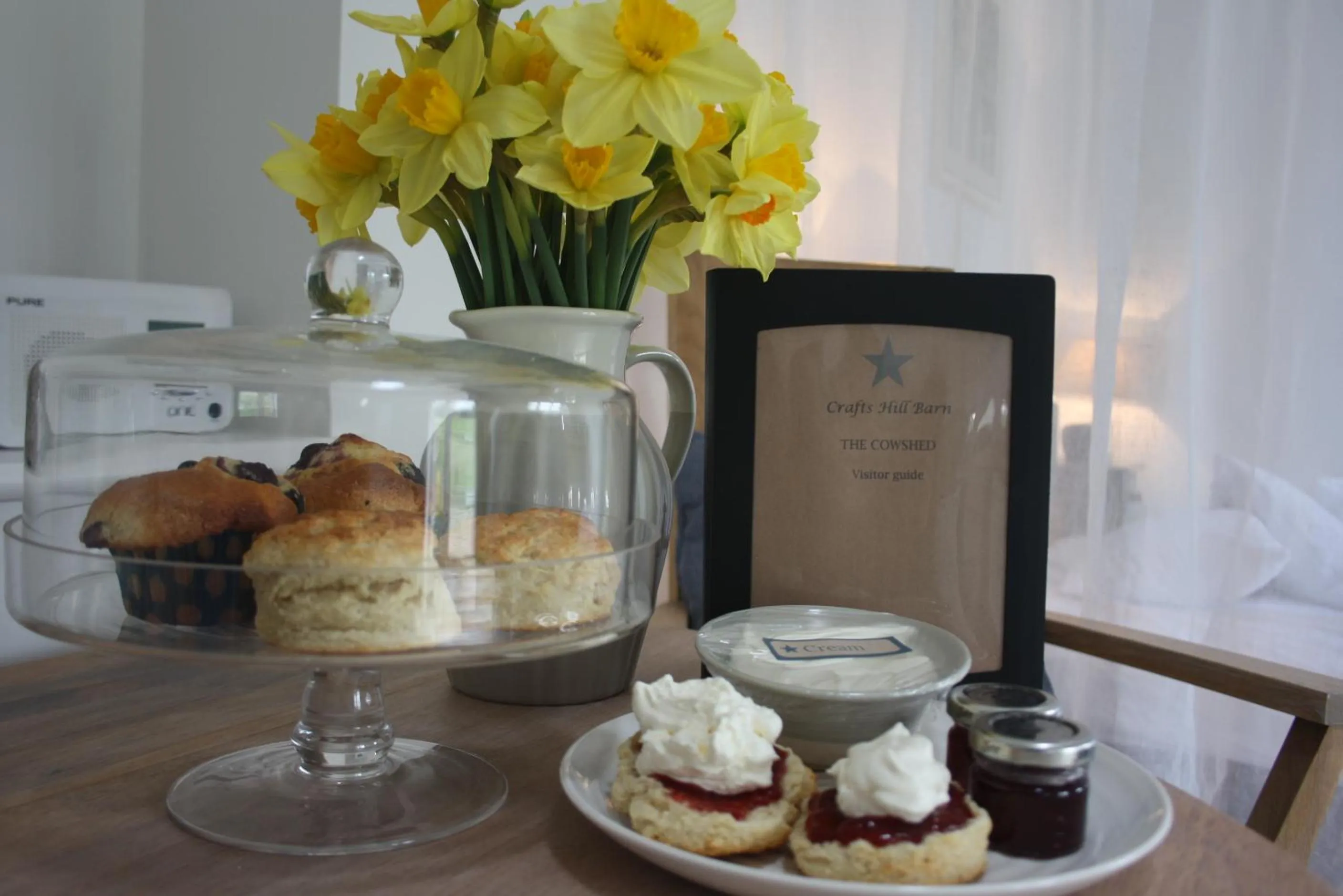 Food close-up in Crafts Hill Barn