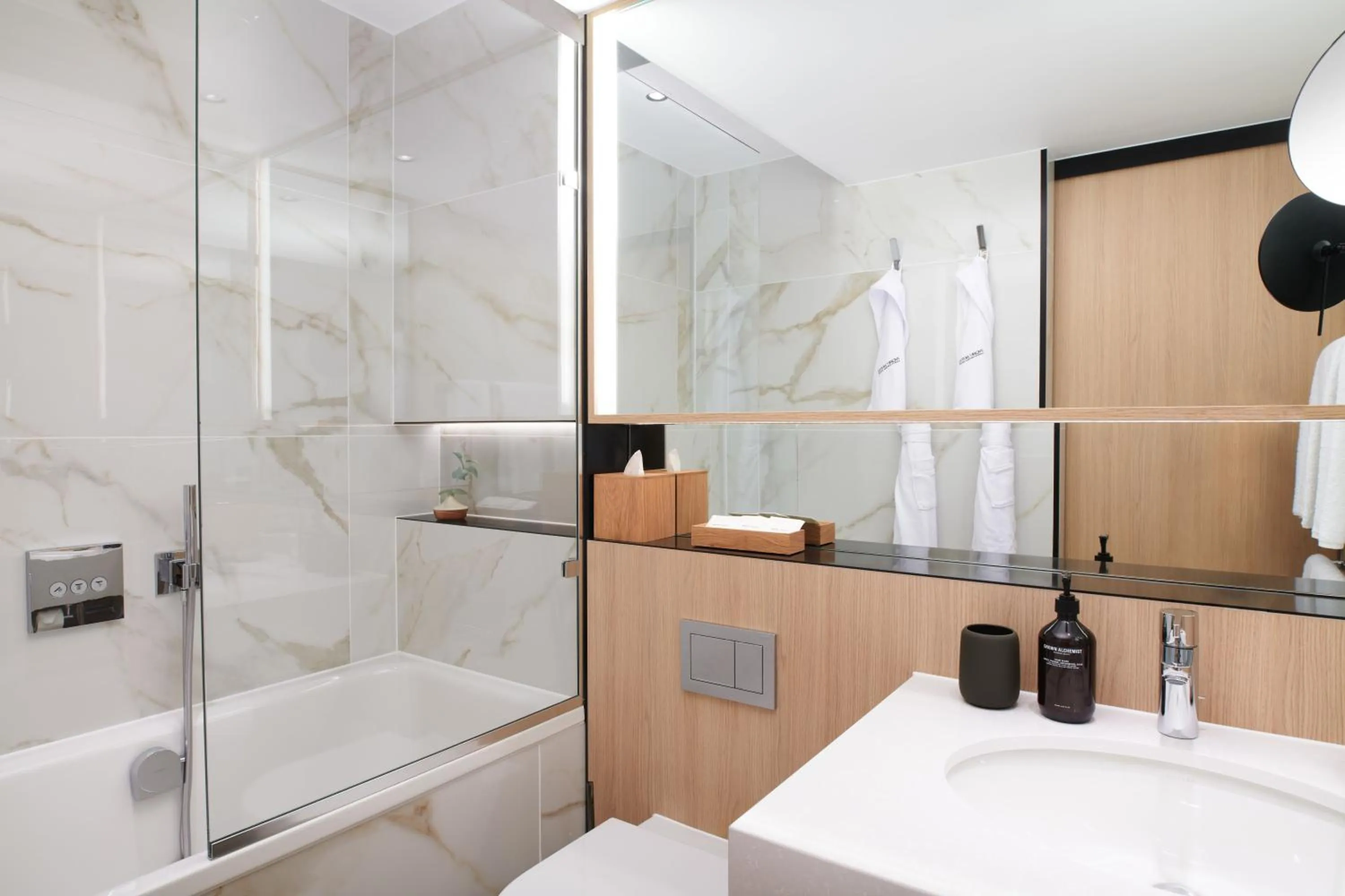 Shower in Nobu Hotel London Portman Square