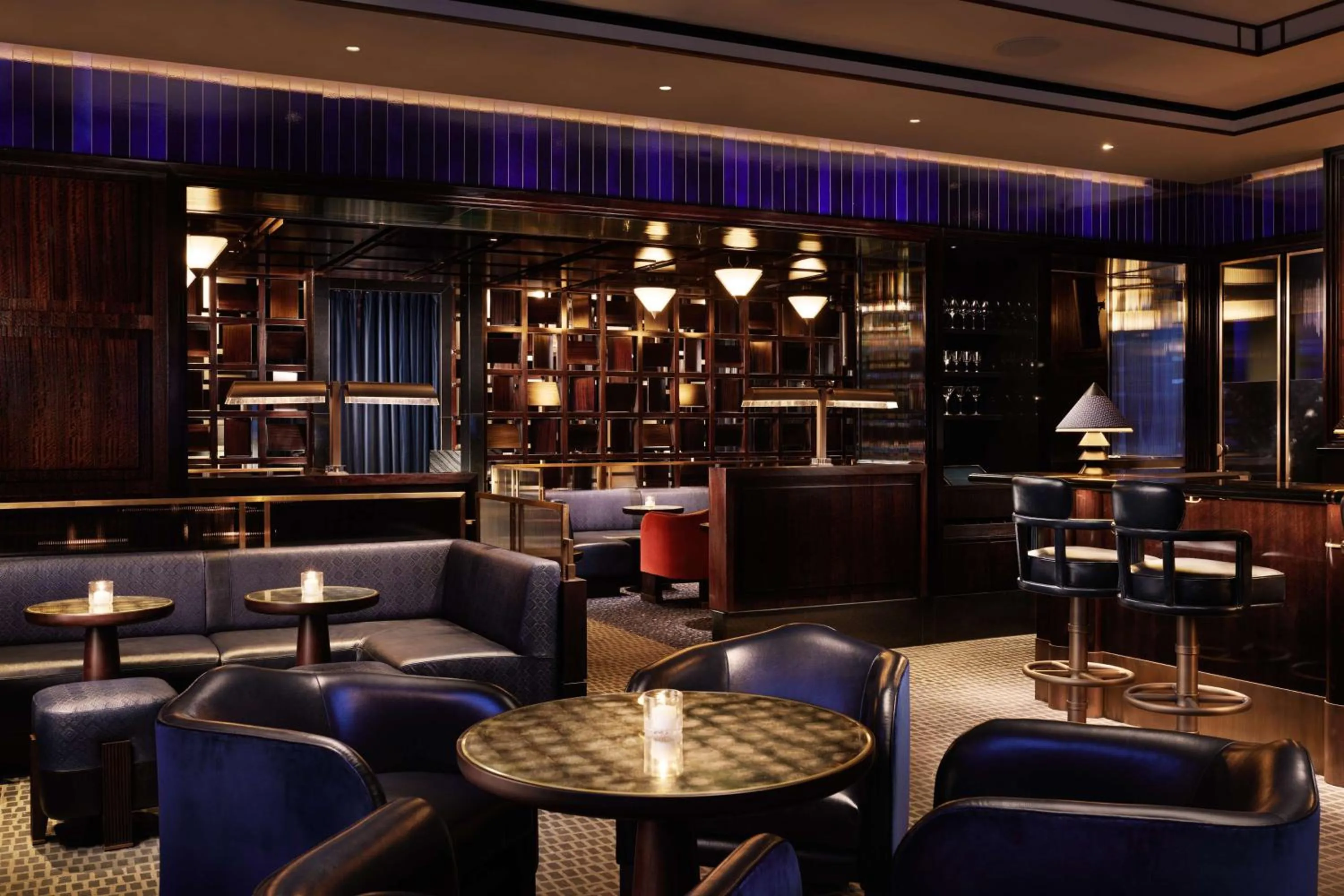 Lounge or bar in Nobu Hotel London Portman Square