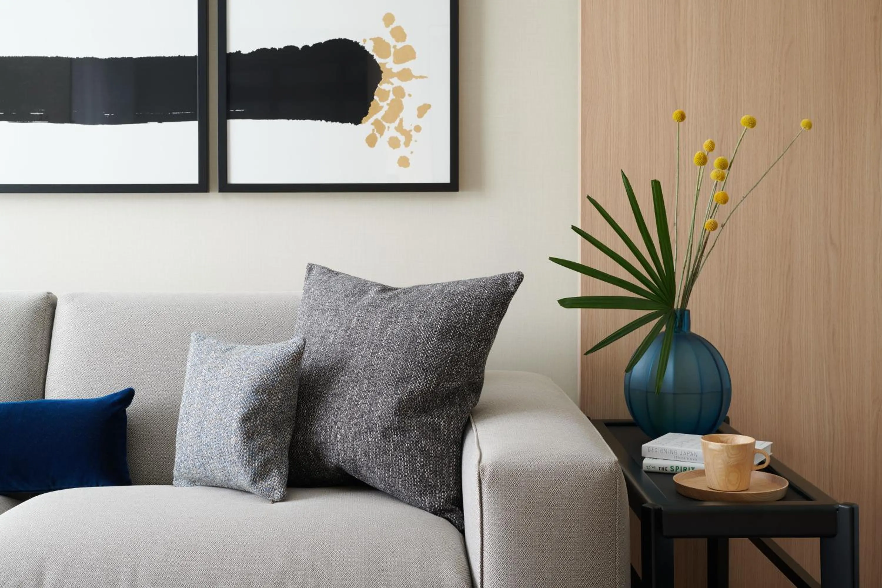 Living room in Nobu Hotel London Portman Square