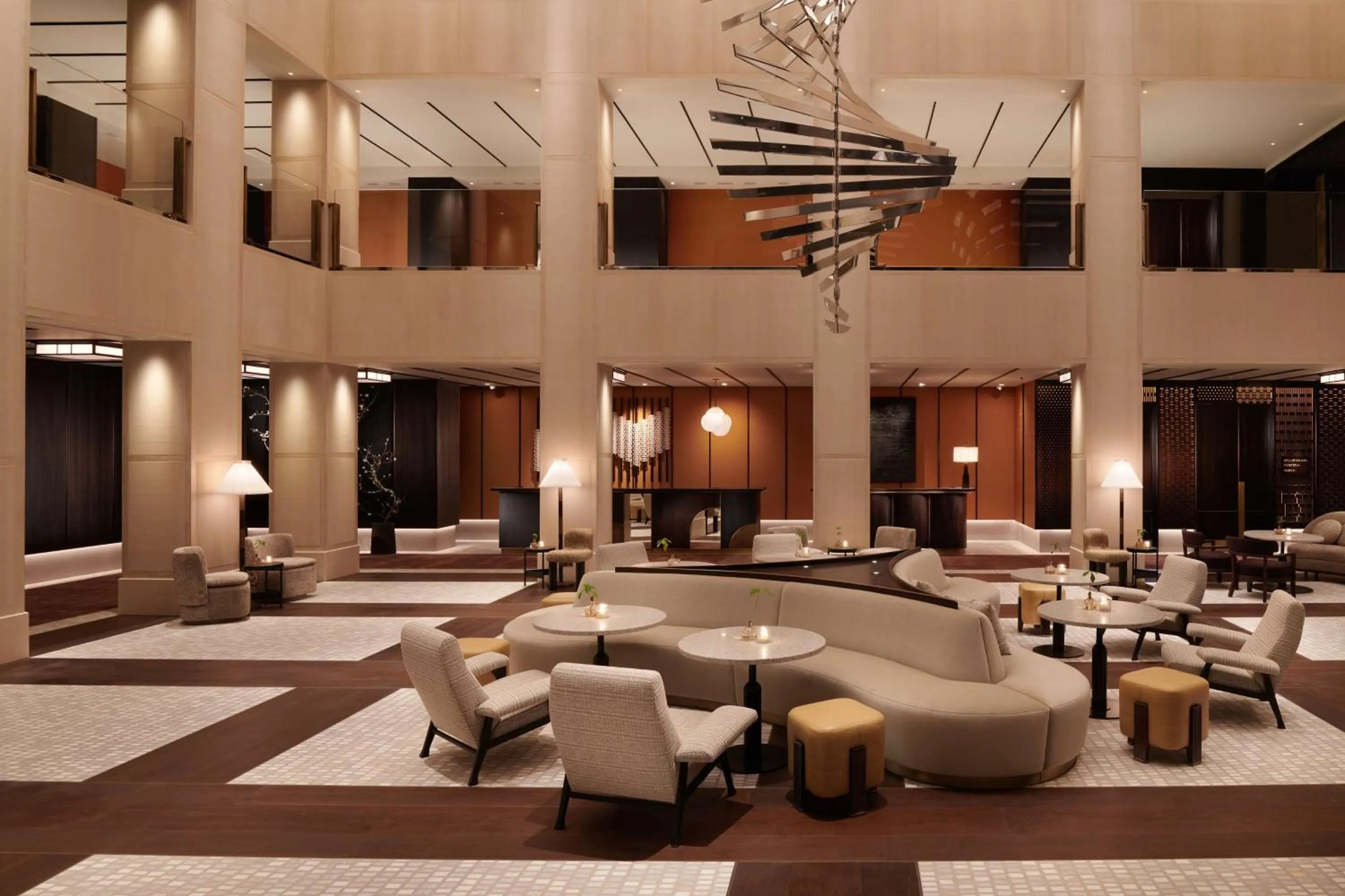 Lobby or reception in Nobu Hotel London Portman Square