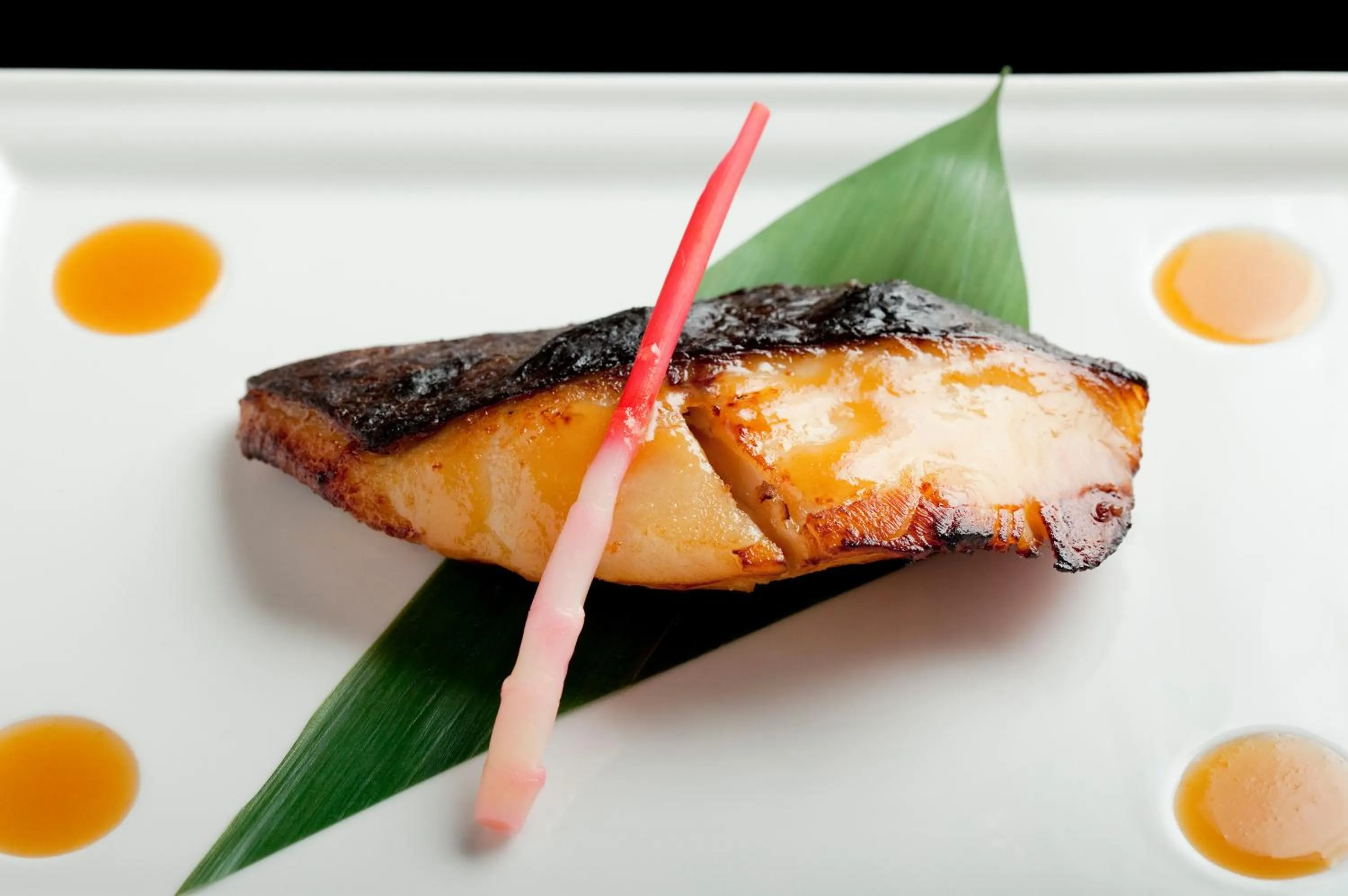 Food close-up in Nobu Hotel London Portman Square