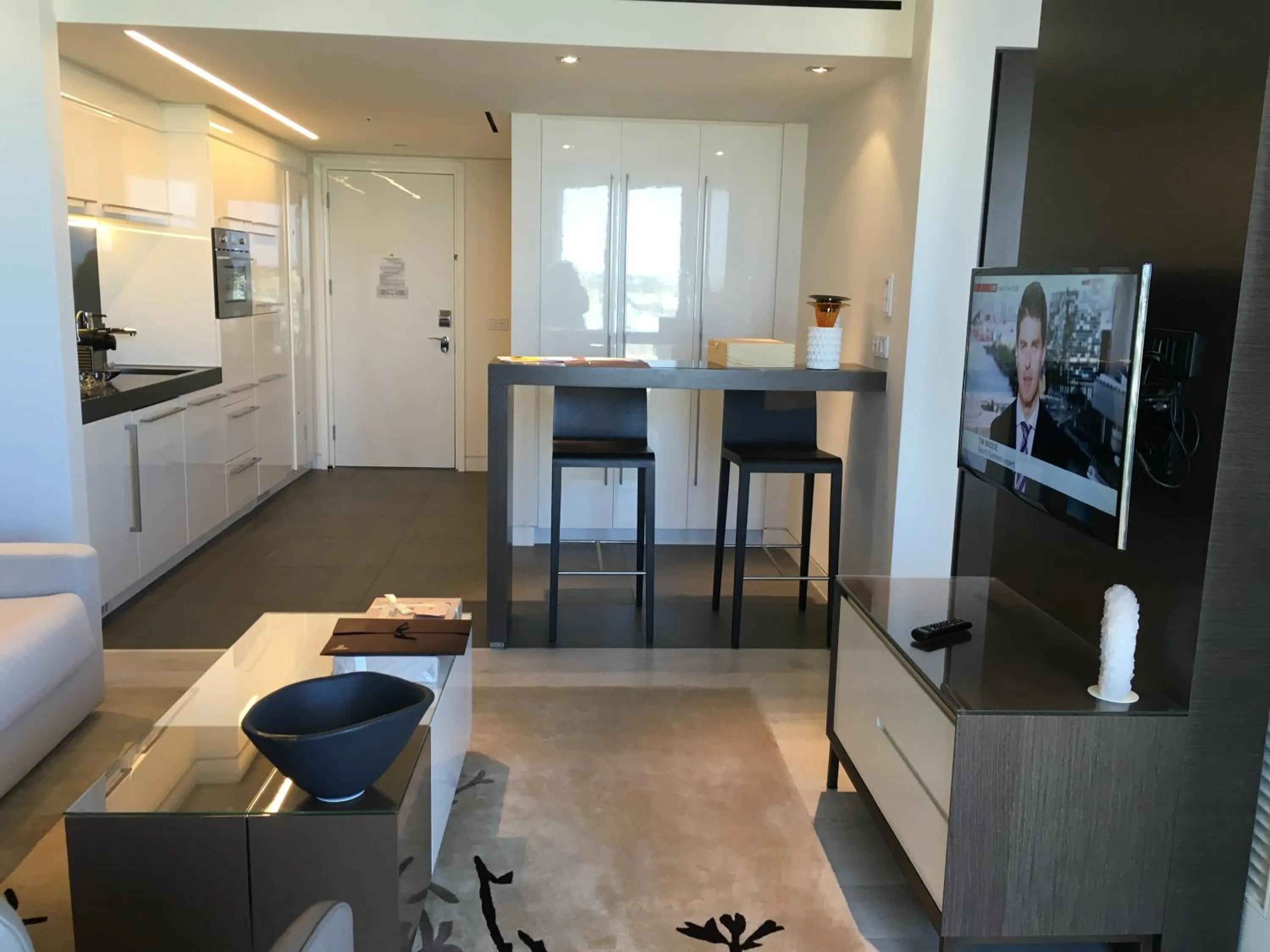 Living room in First Class Marina Herzlia