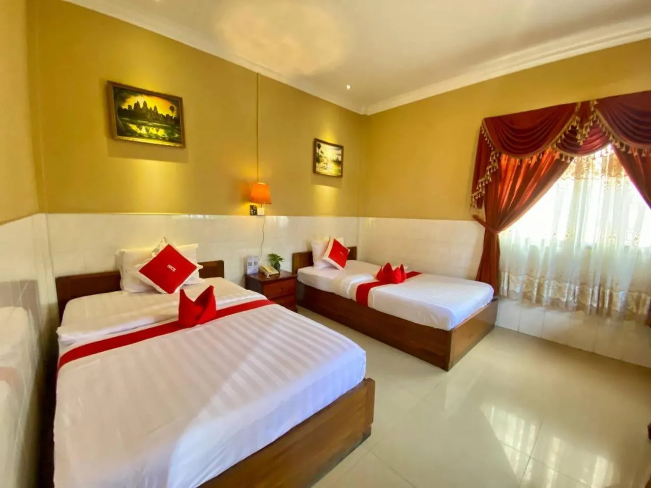 Bedroom, Bed in Nice Guesthouse