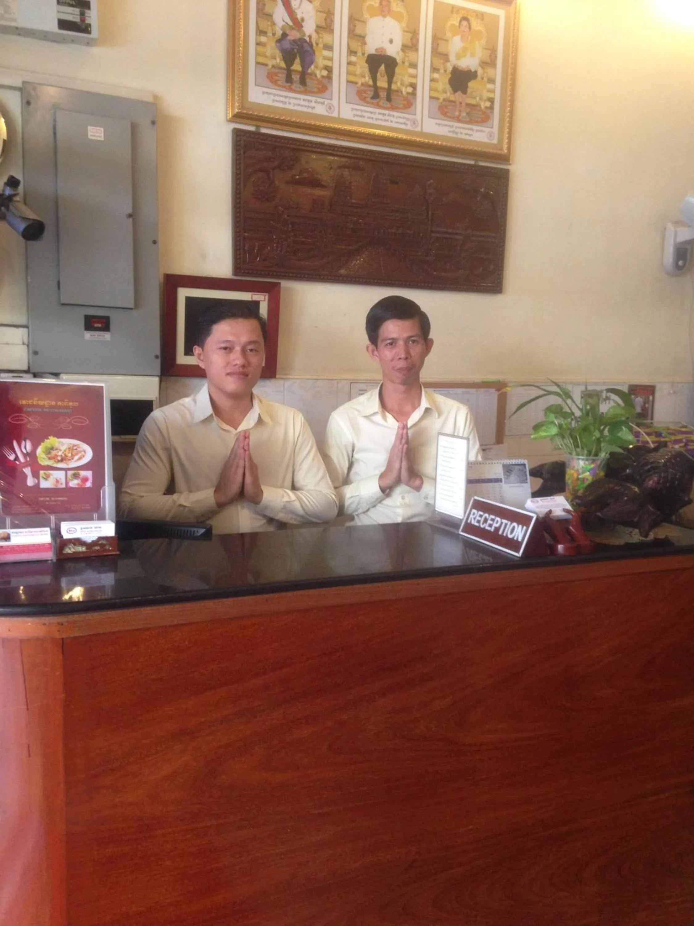 Staff in Nice Guesthouse