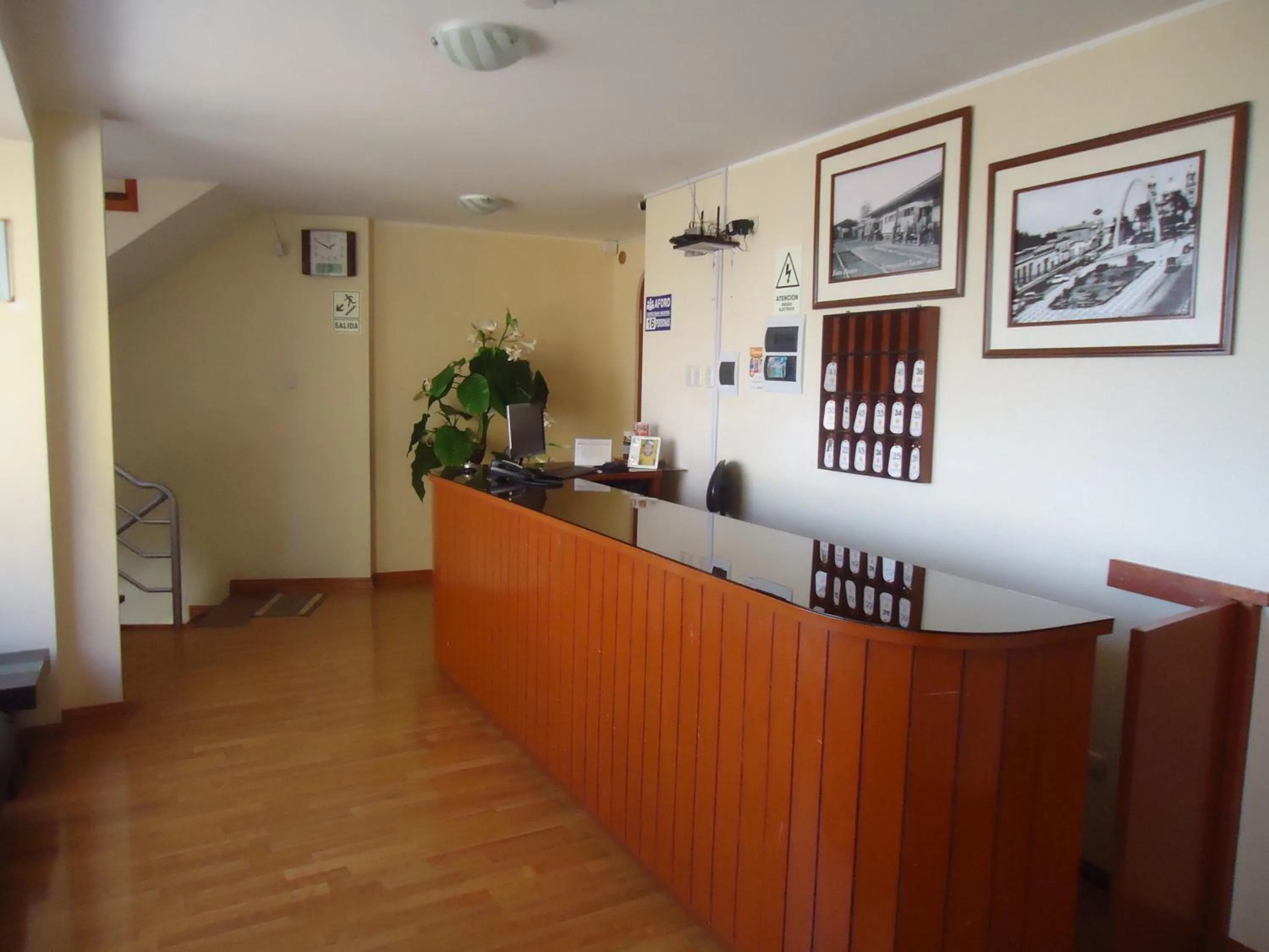 Lobby or reception in Hotel Arunta
