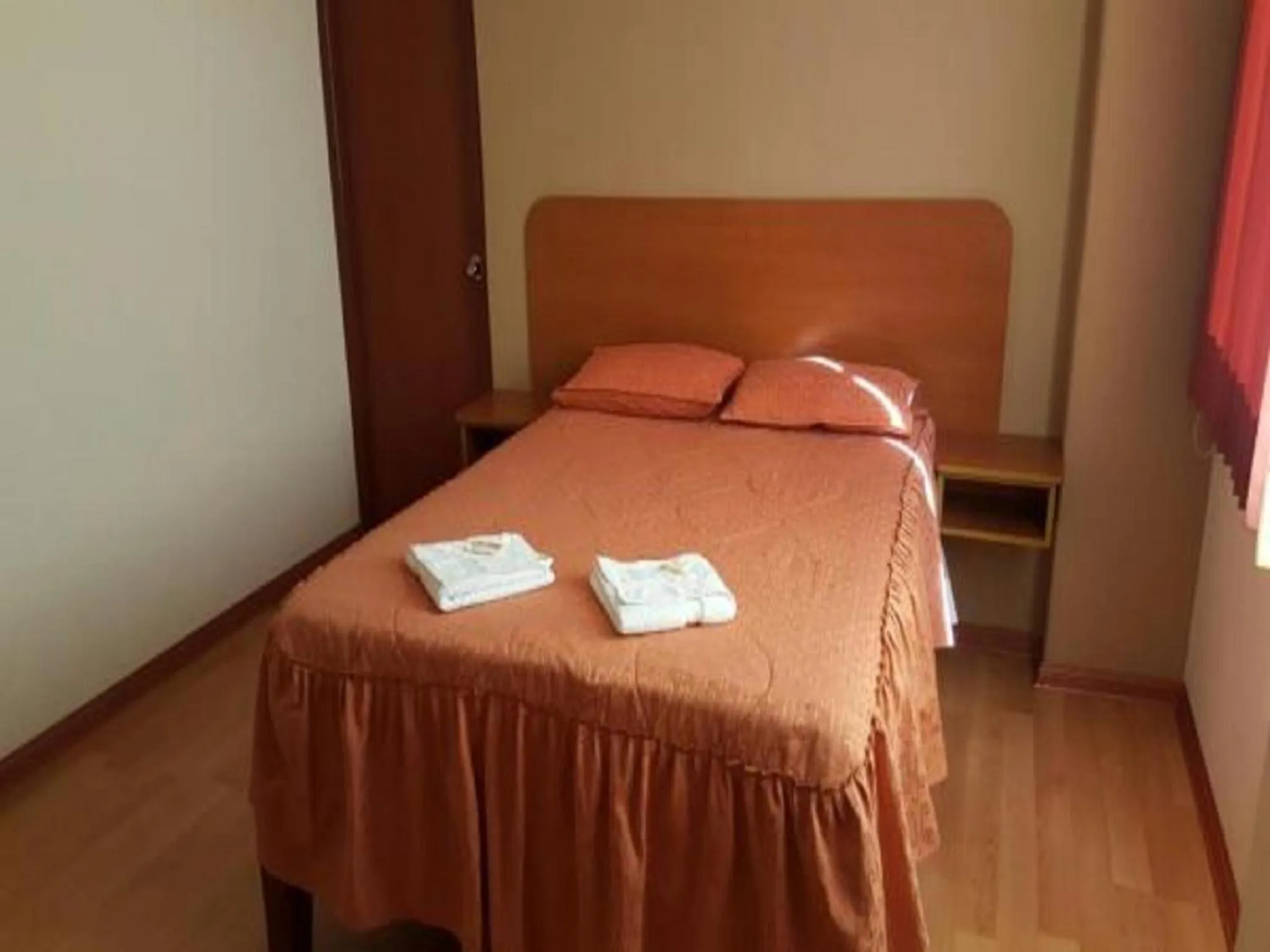 Bed in Hotel Arunta