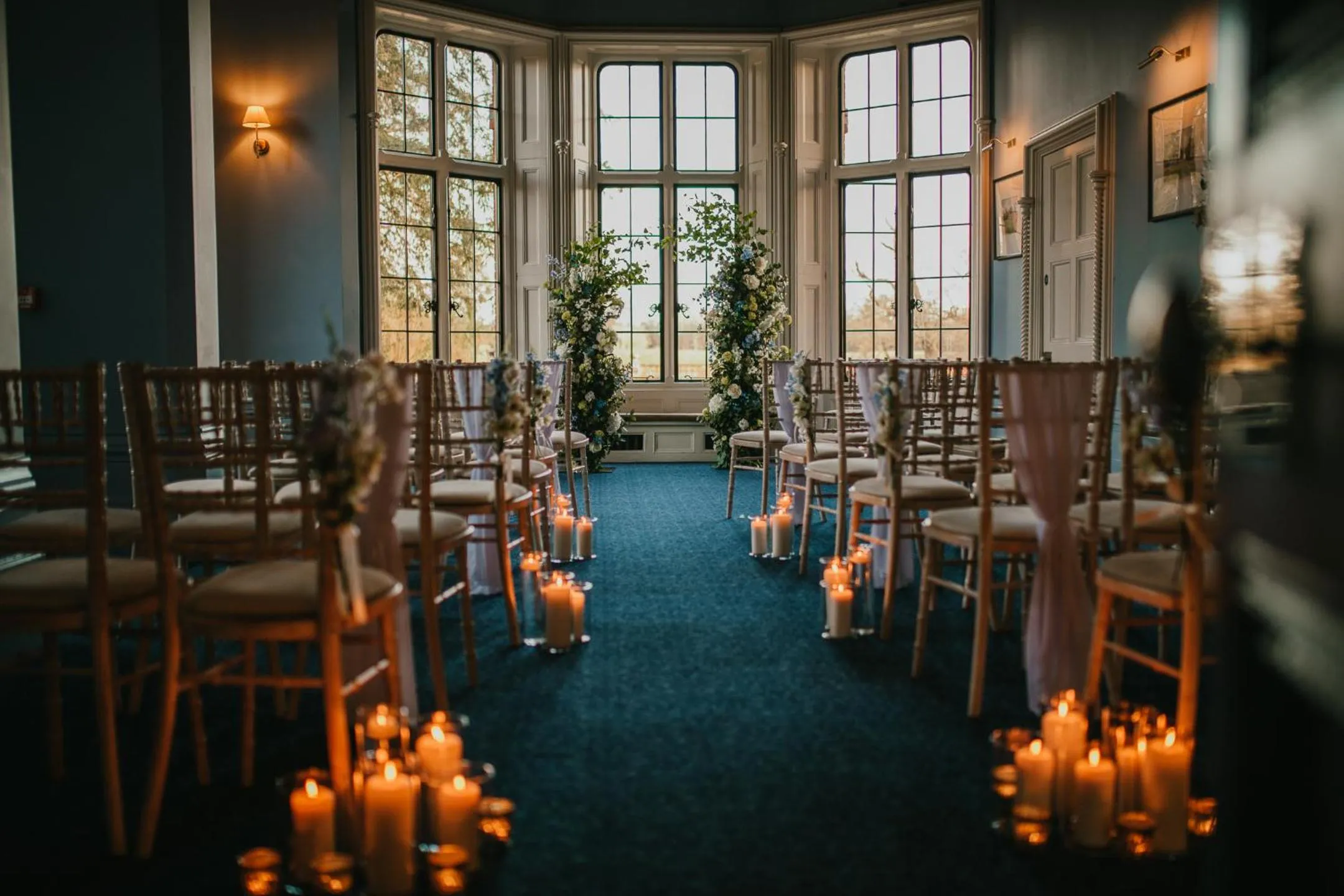 wedding in The Elvetham Hotel
