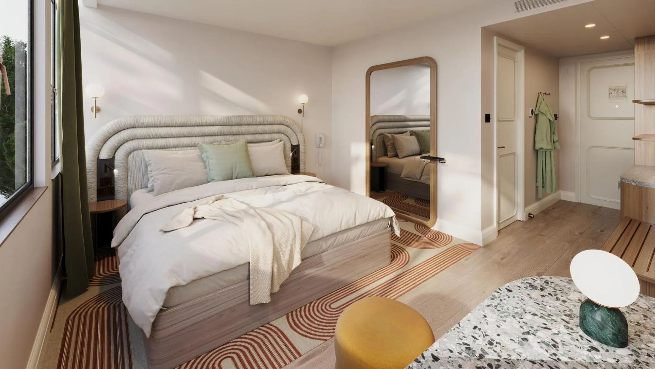 Photo of the whole room, Bed in Hotel Indigo London K West Shepherd's Bush by IHG