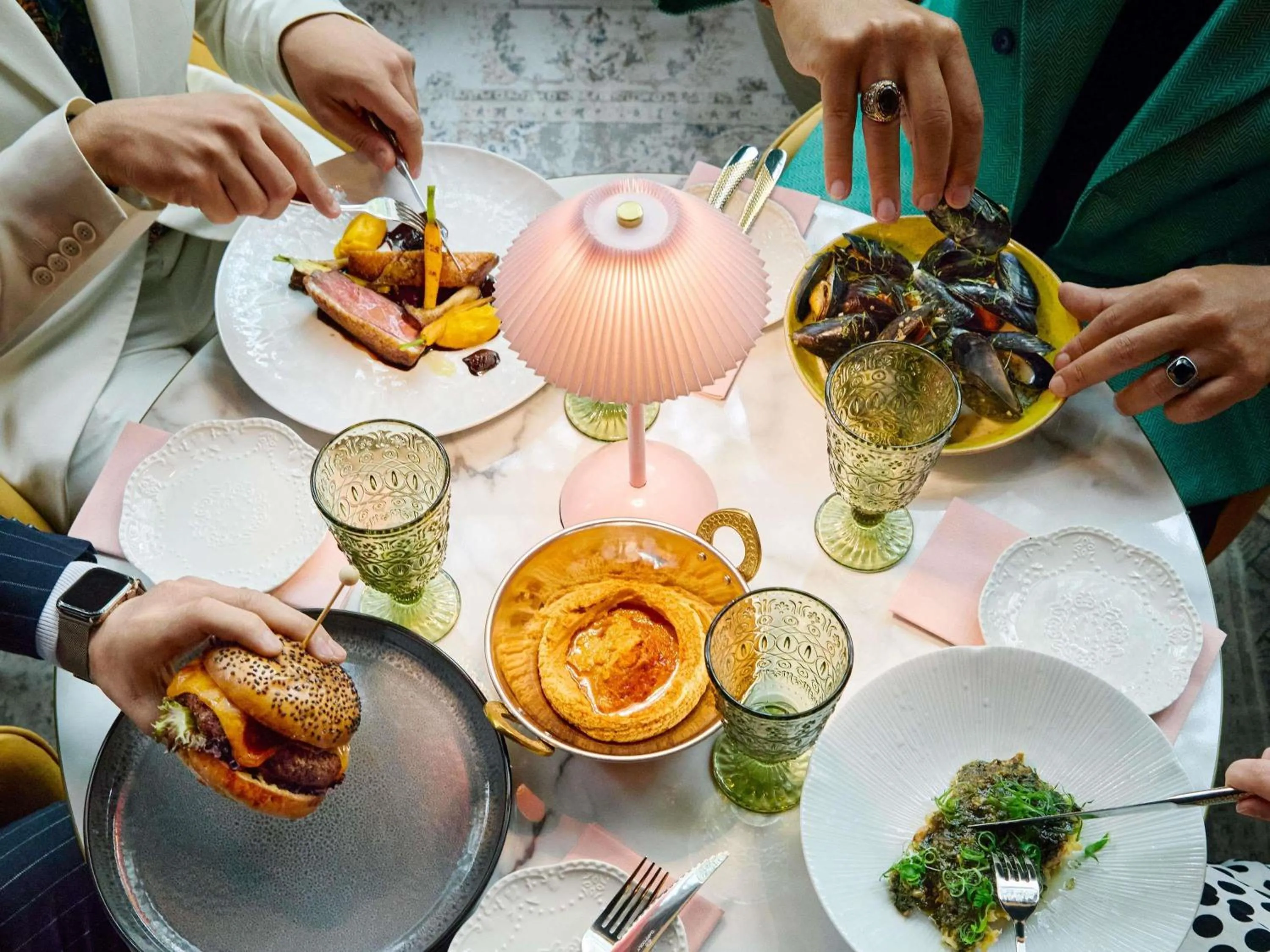 Restaurant/places to eat in Pullman London St Pancras