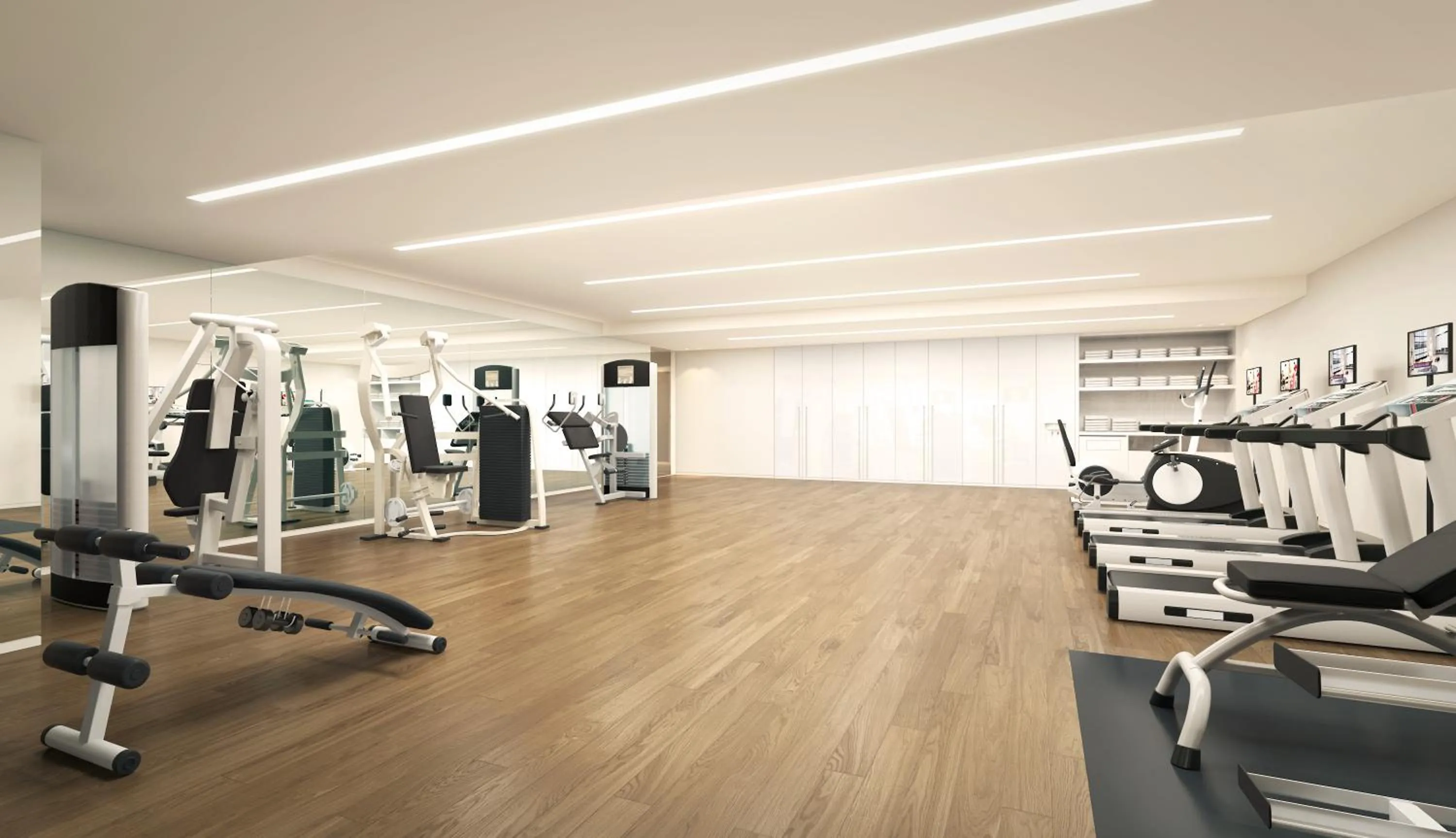 Fitness centre/facilities in Shilla Stay Busan Haeundae