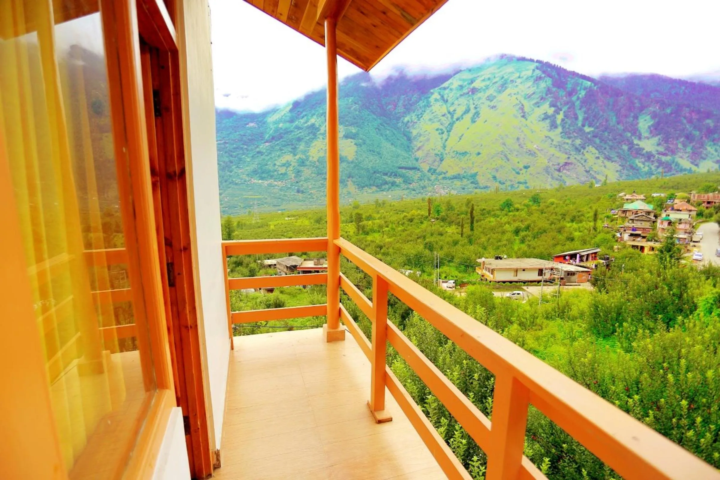 Balcony/Terrace in Amara Resorts Manali