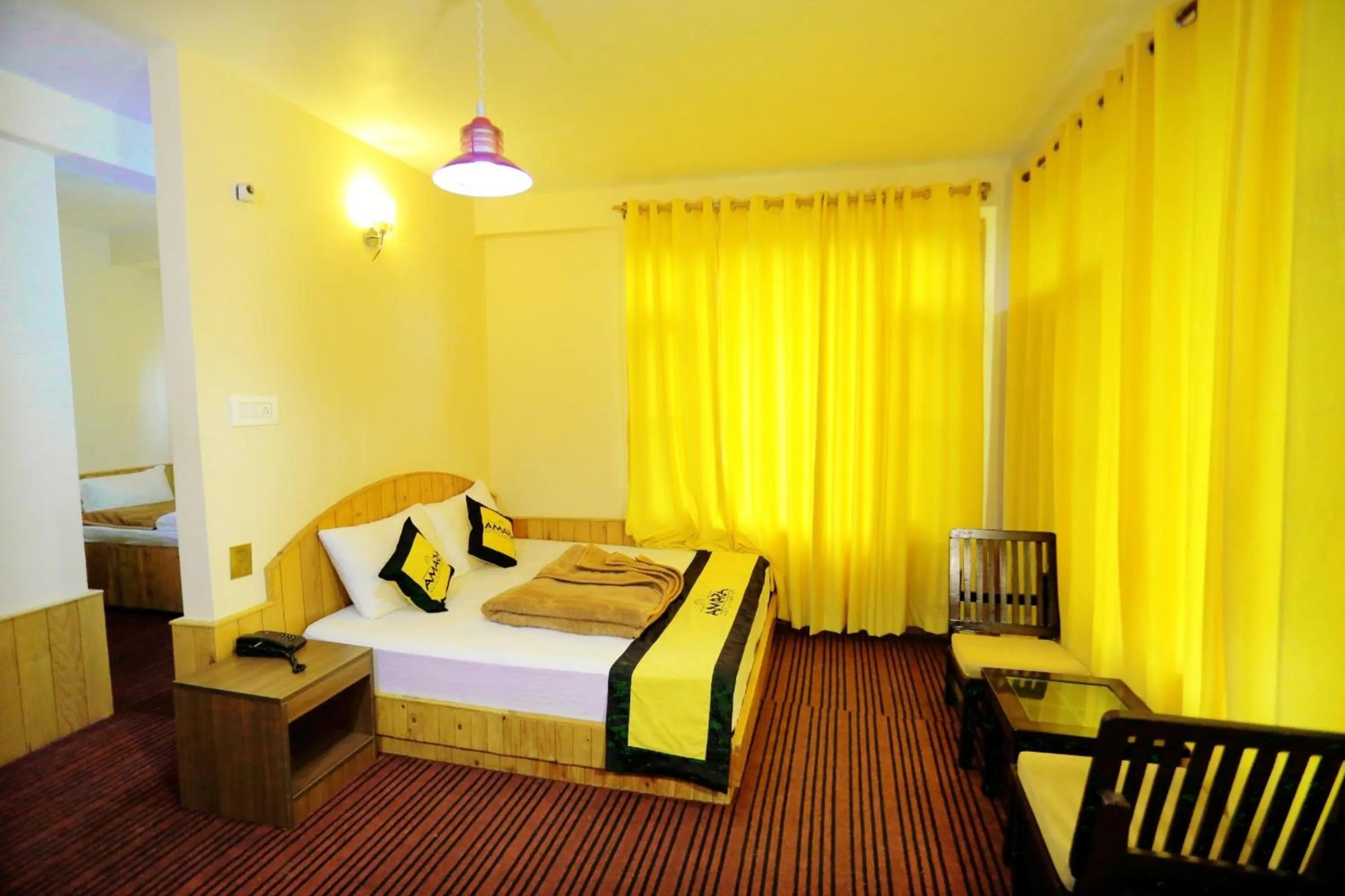 Bedroom in Amara Resorts Manali