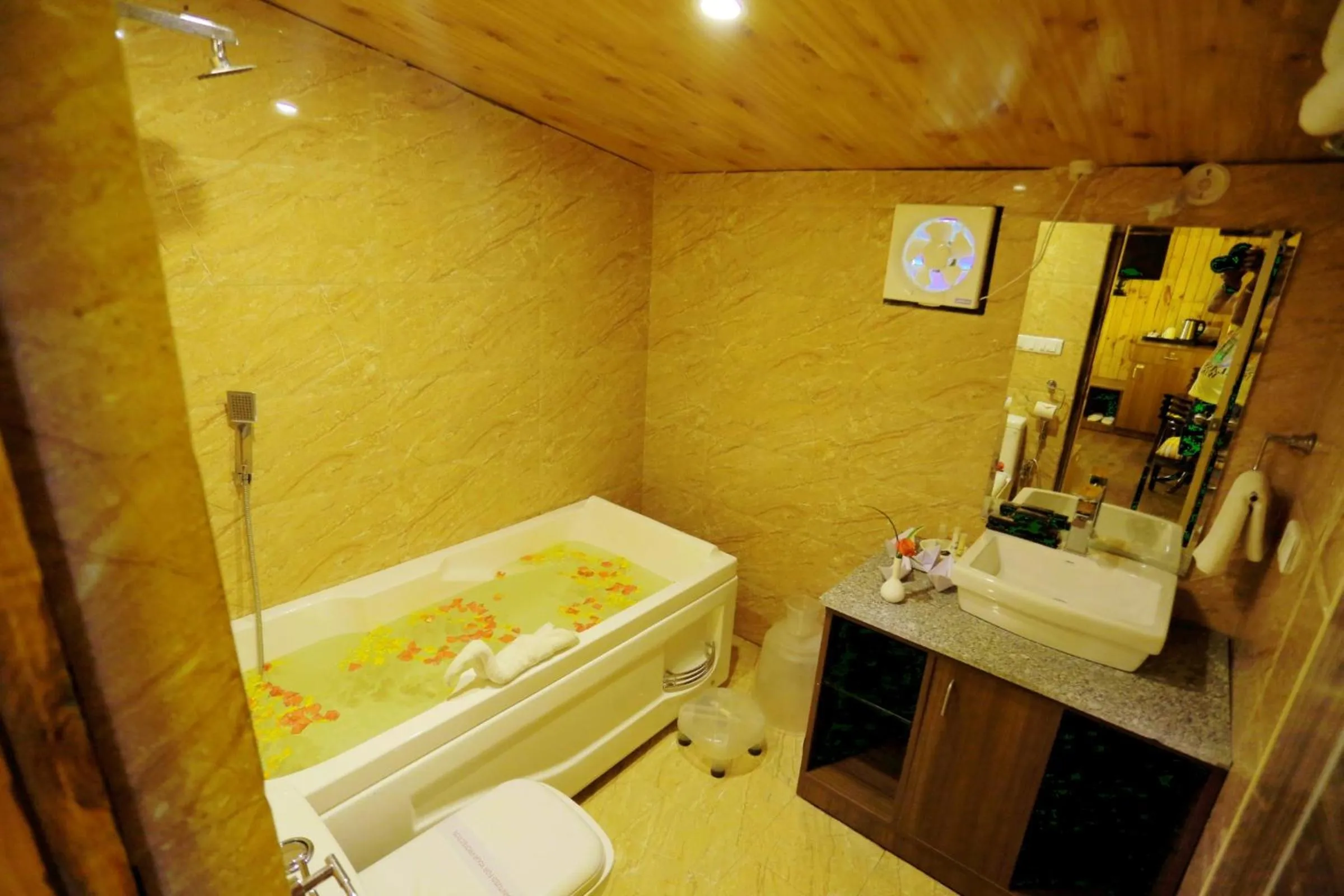 Bathroom in Amara Resorts Manali
